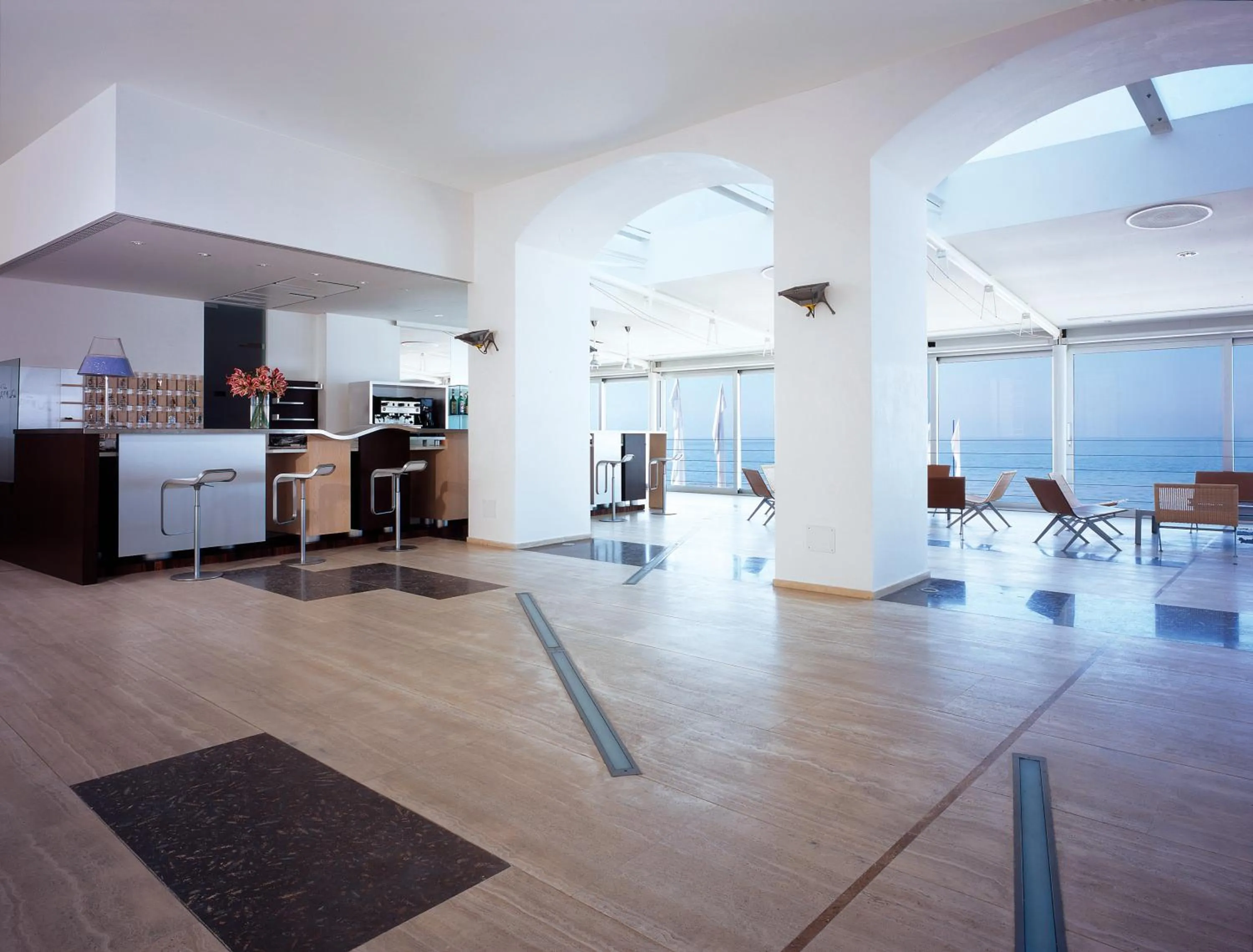 Lobby or reception in Hotel Amyclae