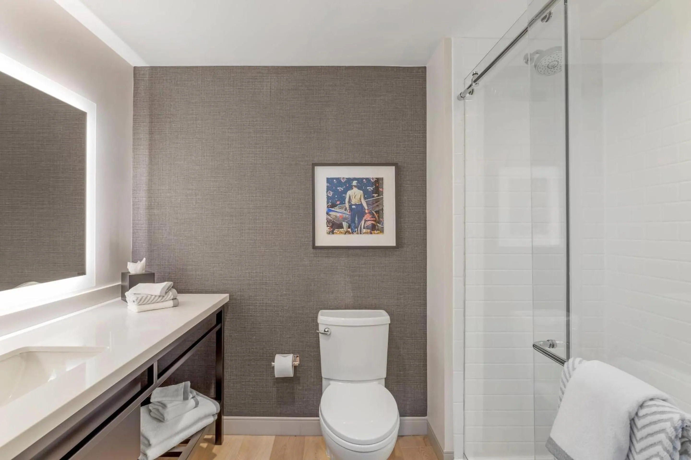 Shower in Cambria Hotel Fort Worth - Medical Center