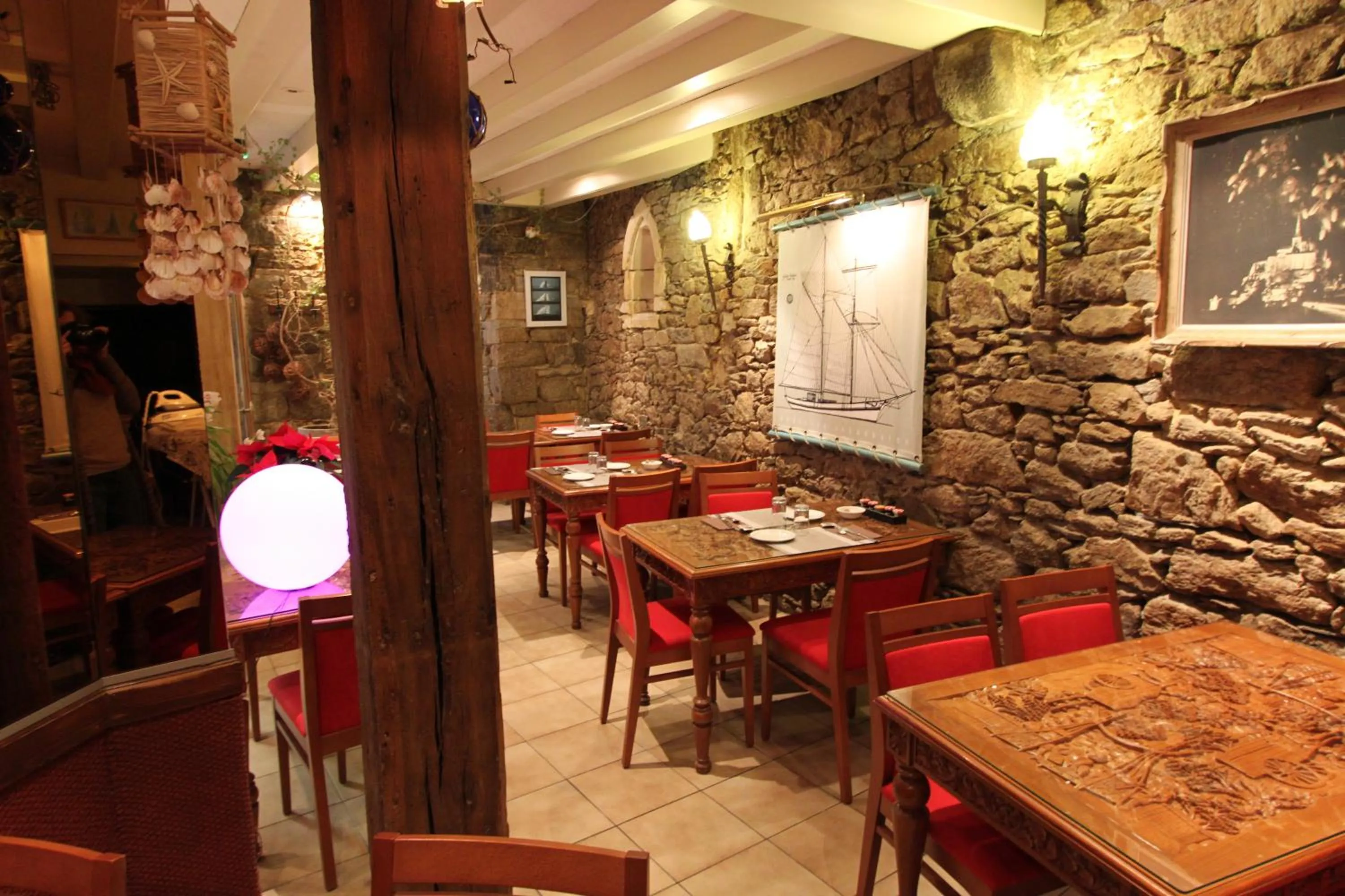 Continental breakfast in Hotel des Abers