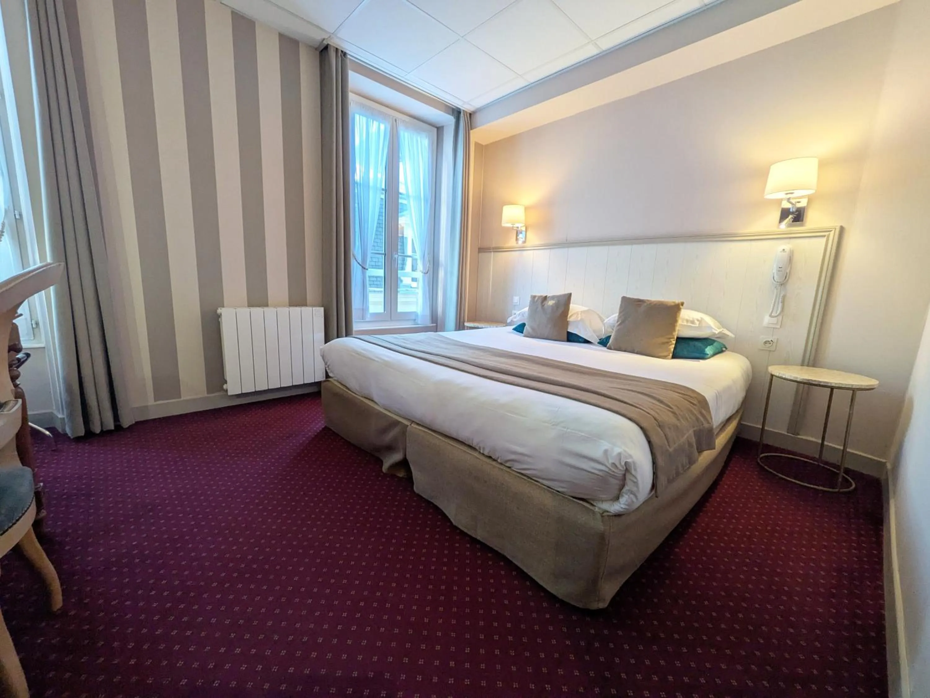 Bed in Hotel des Abers