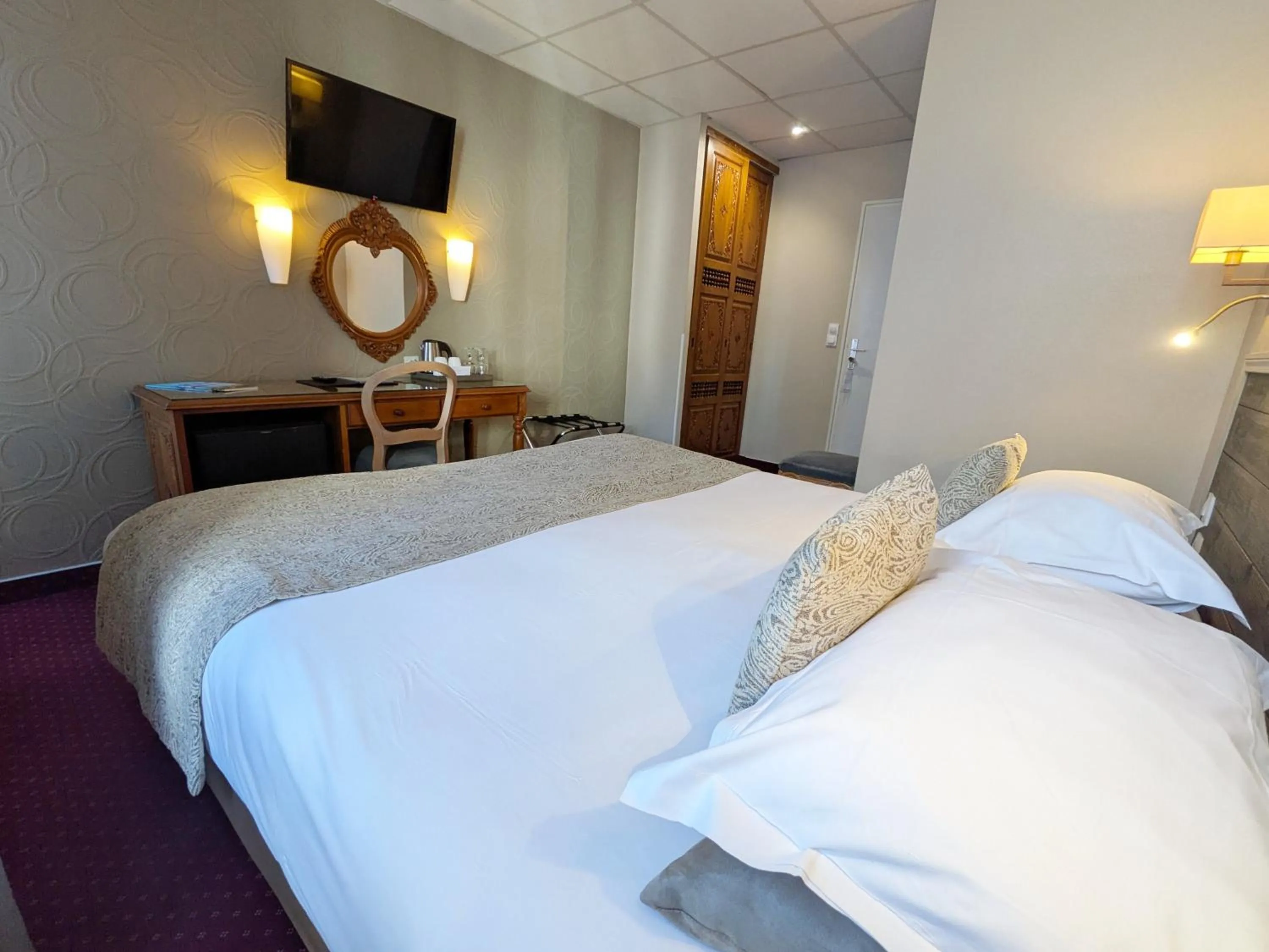 Bed in Hotel des Abers