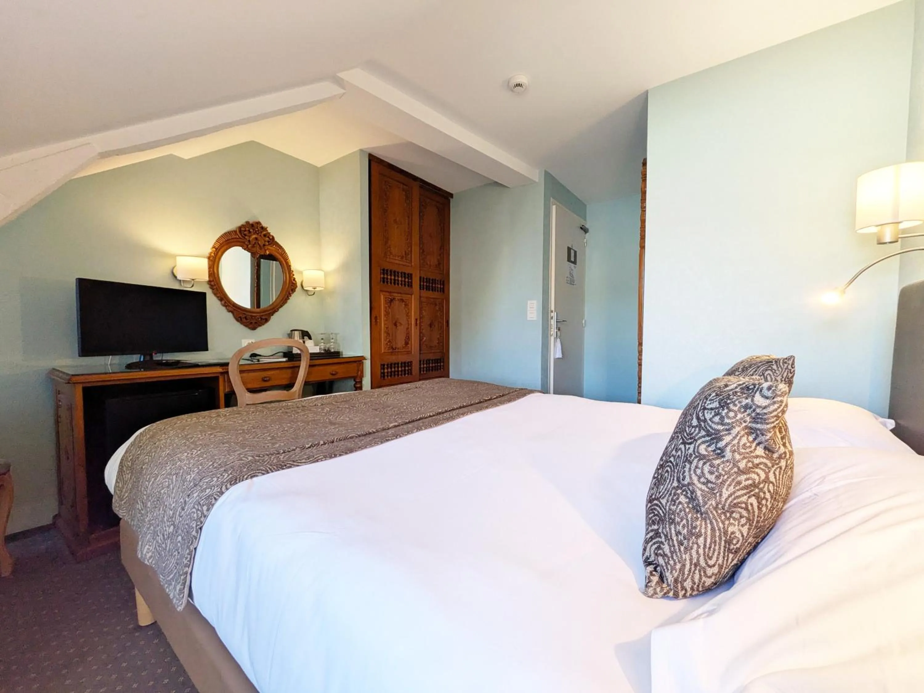 Bed in Hotel des Abers