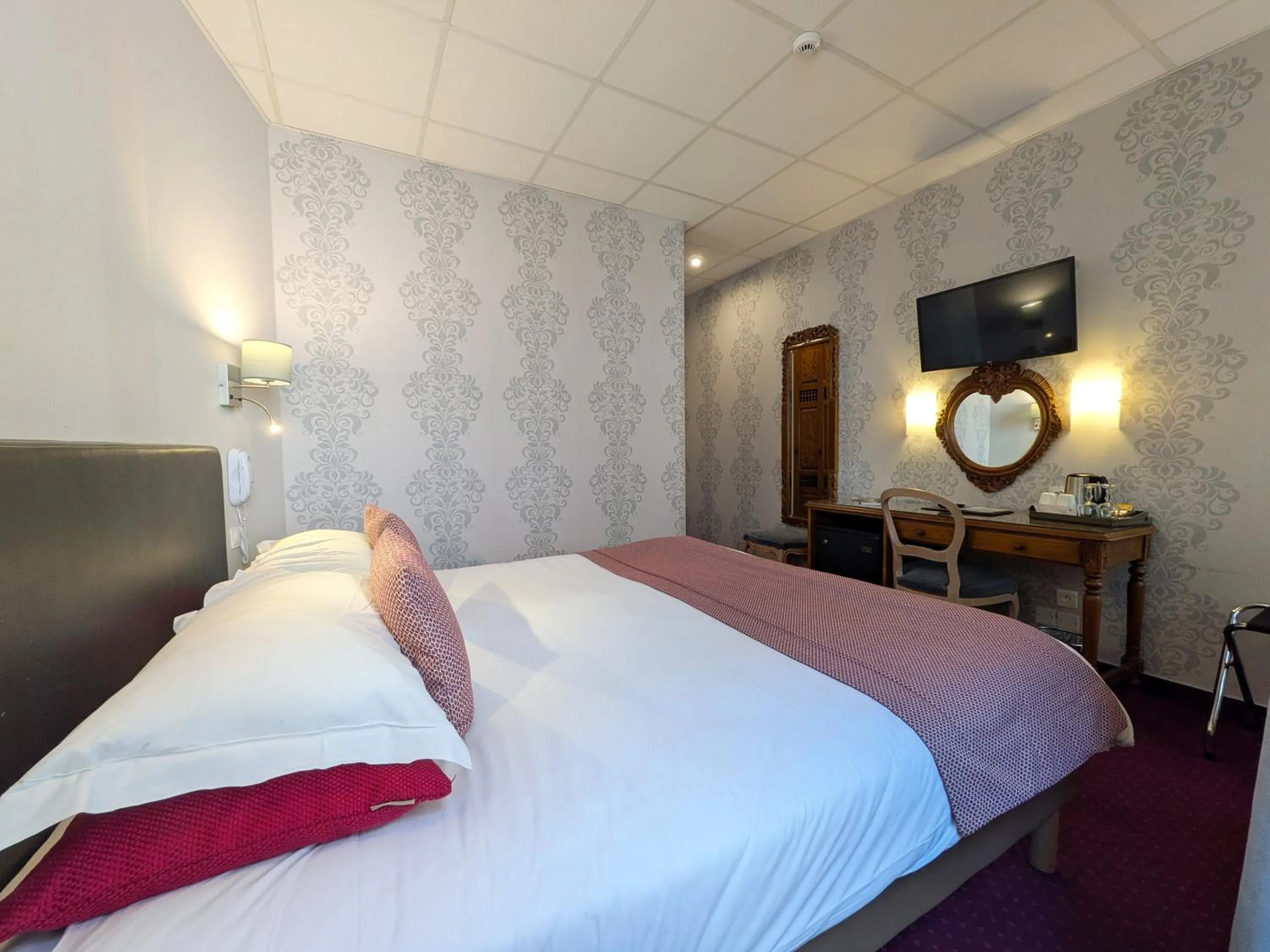 Bed in Hotel des Abers