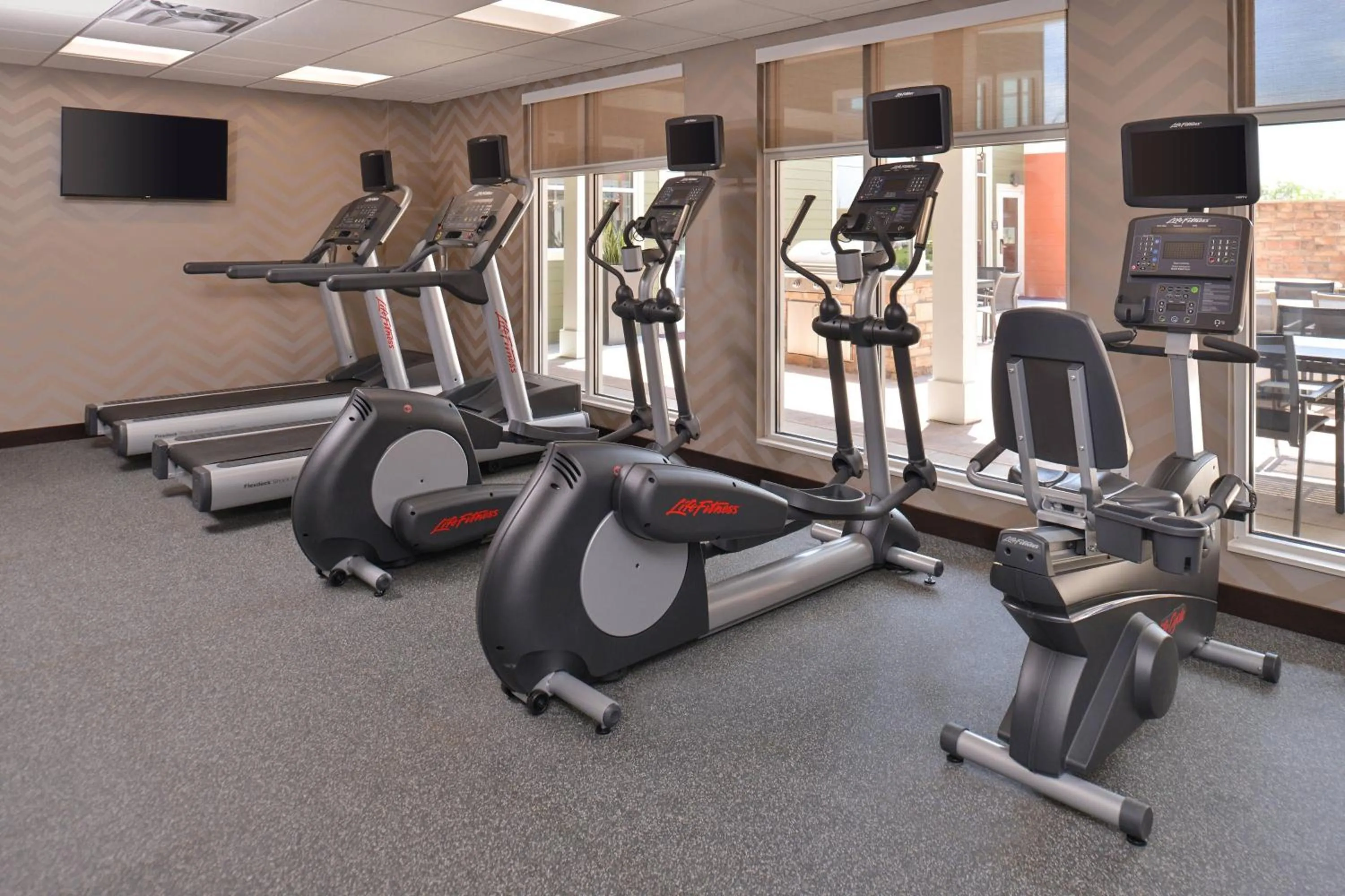 Fitness centre/facilities in Residence Inn by Marriott Cedar Rapids South
