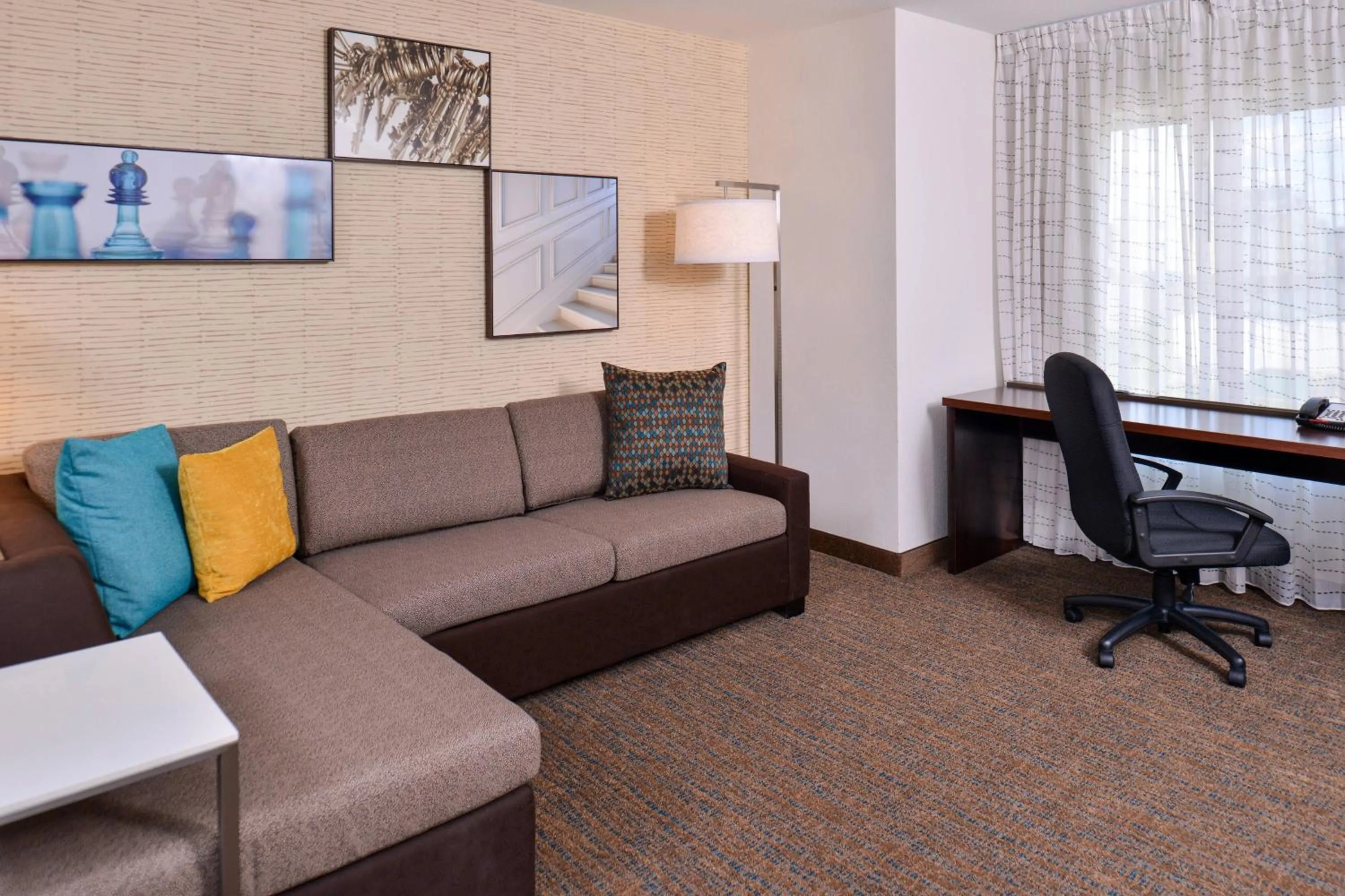 Living room in Residence Inn by Marriott Cedar Rapids South