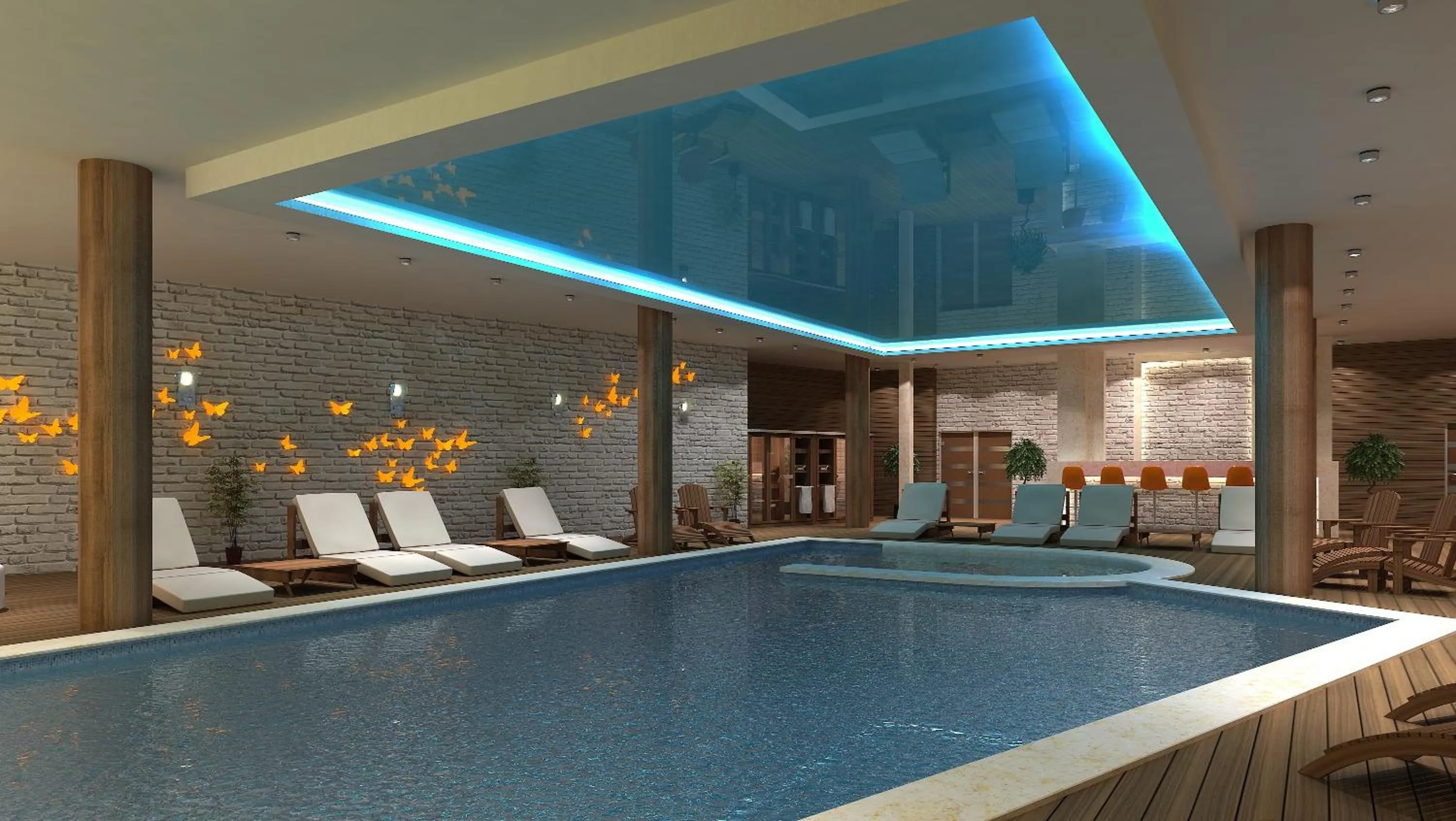 Swimming pool in Arena Mar Hotel and SPA