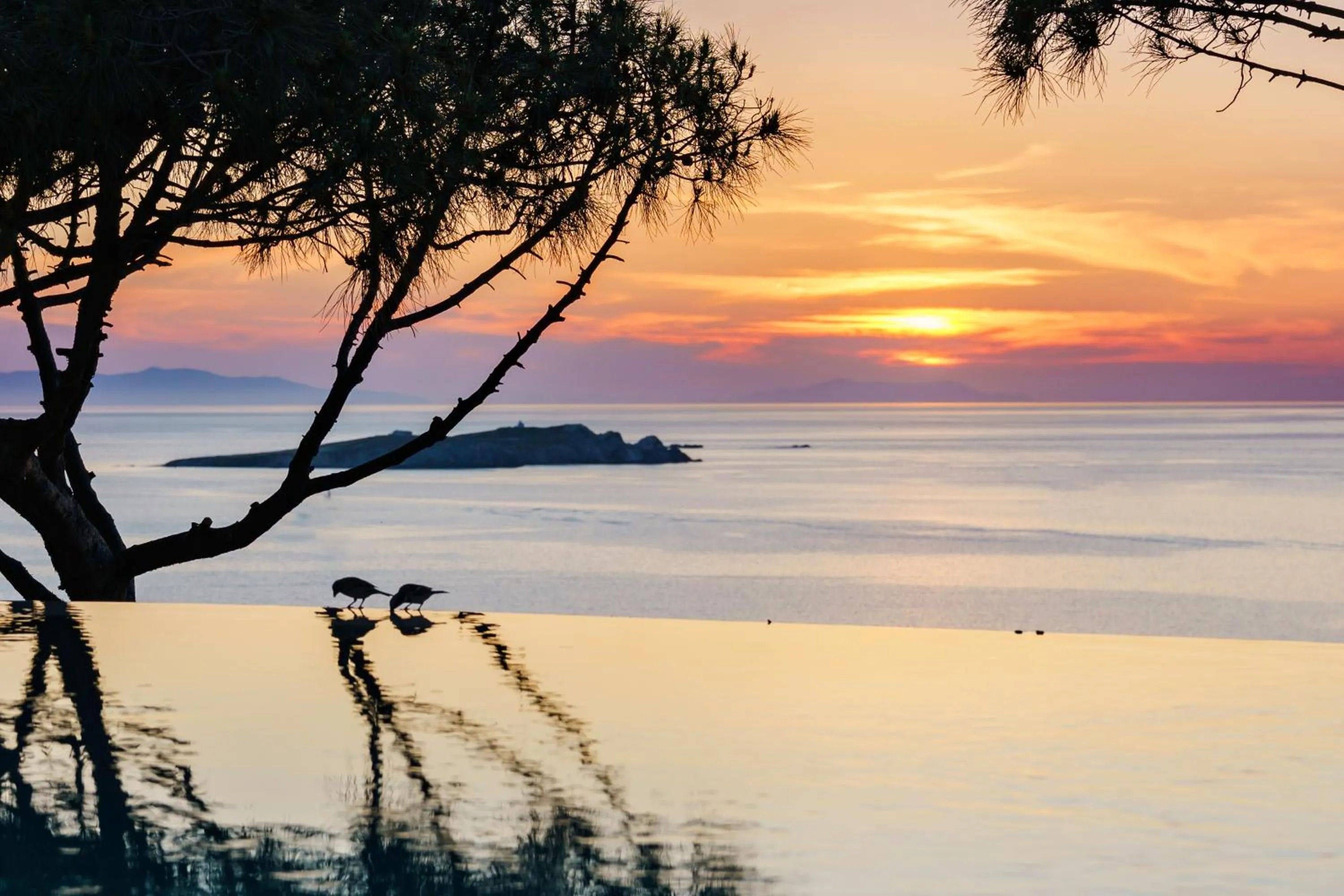 Sea view in Cloud Blue