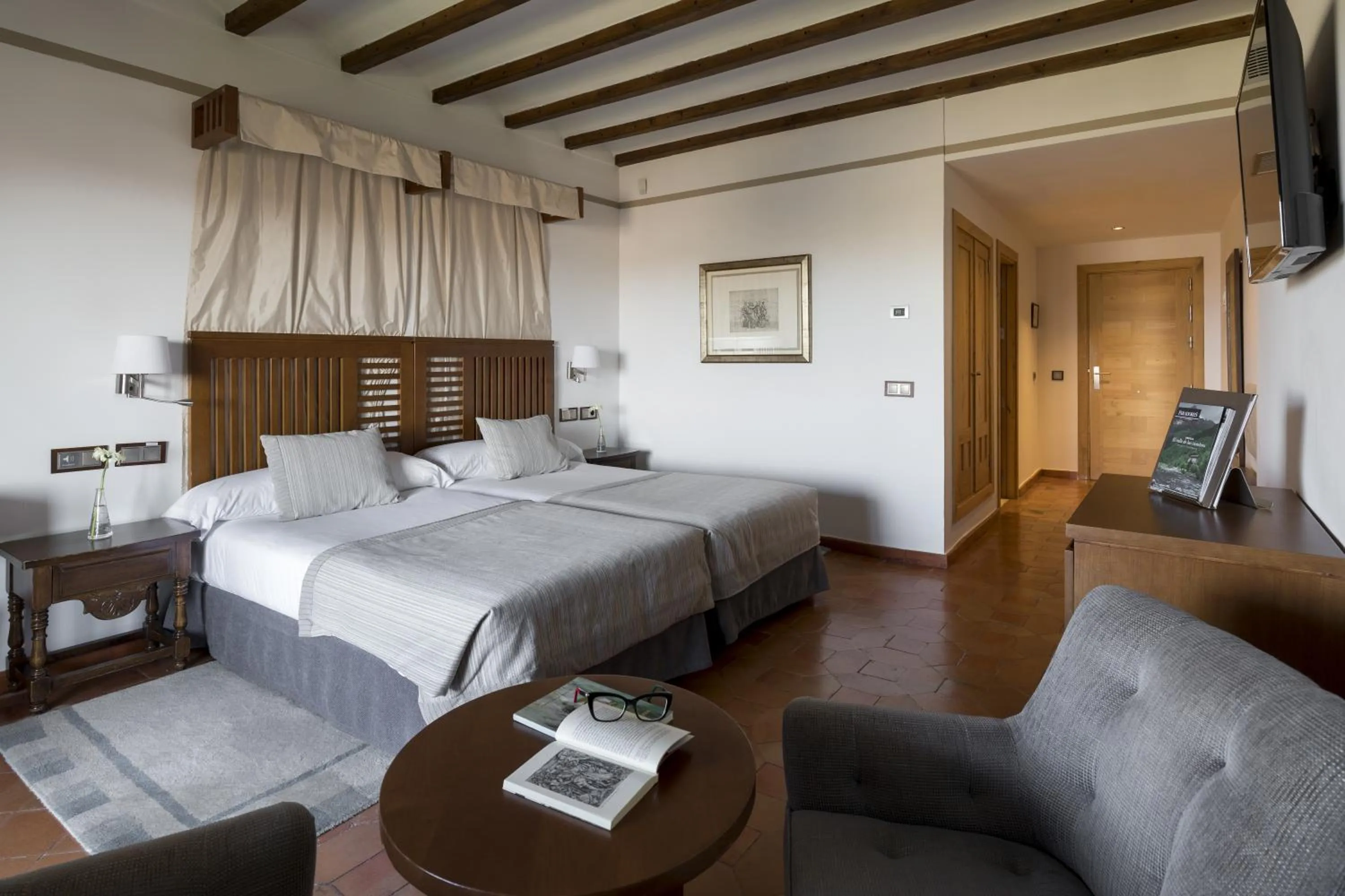 Bed in Parador de Toledo