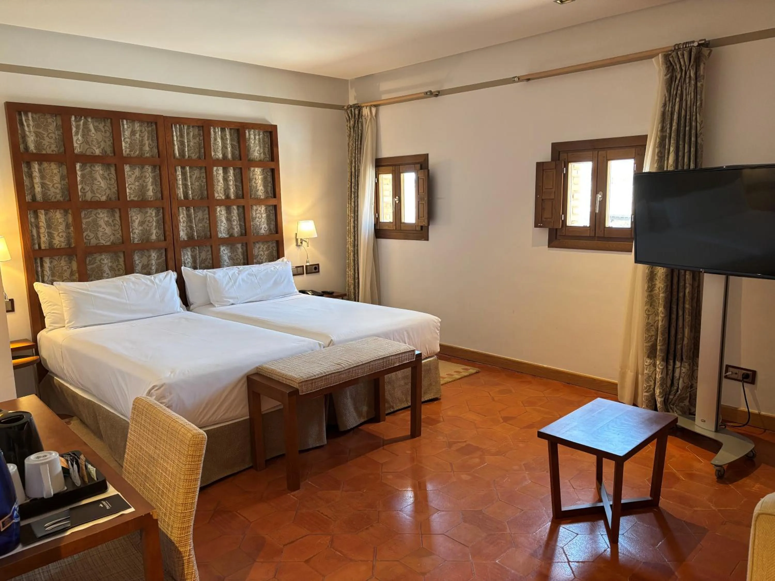 Bed in Parador de Toledo