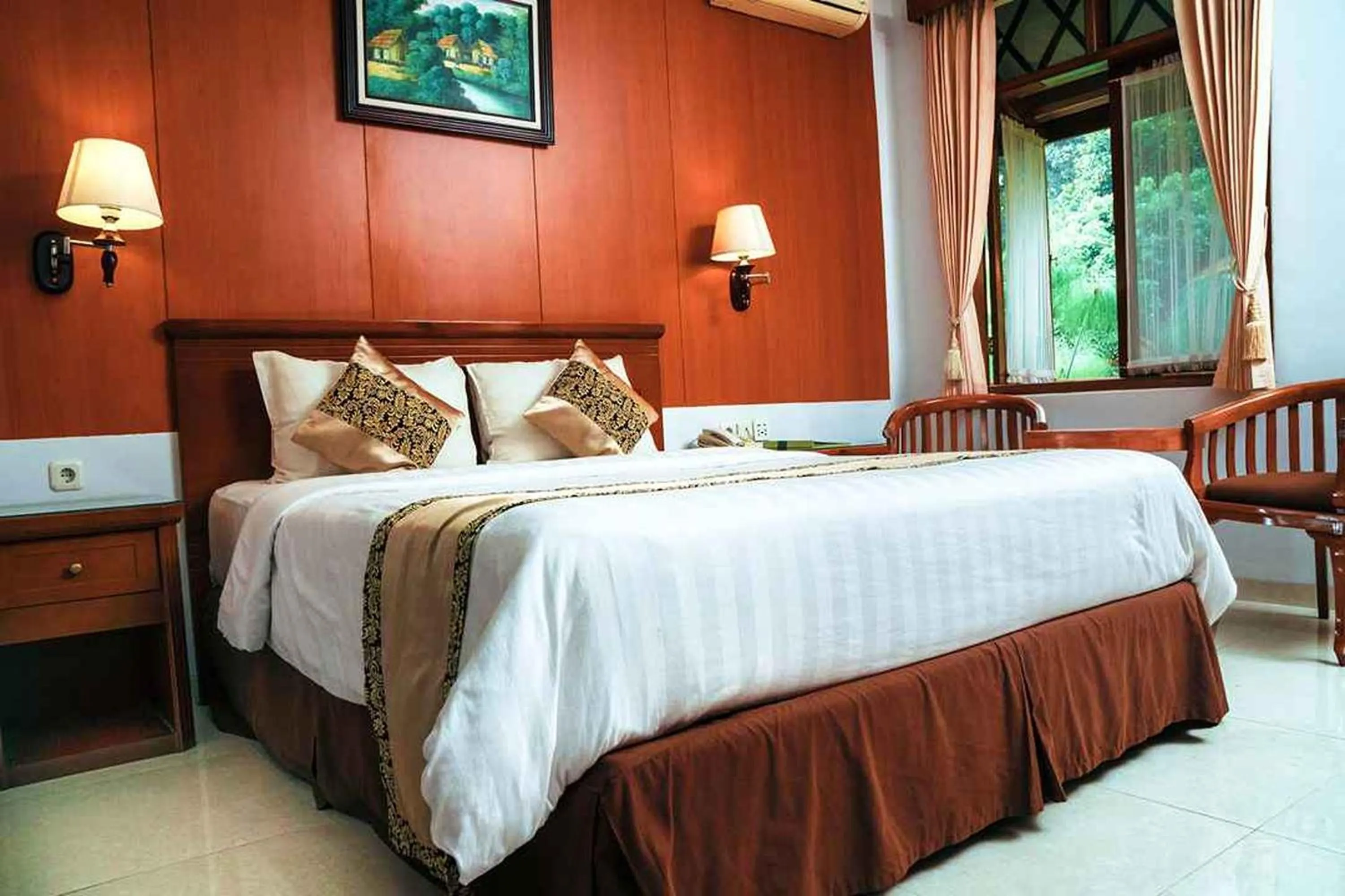 Bed in Ahadiat Hotel & Bungalow