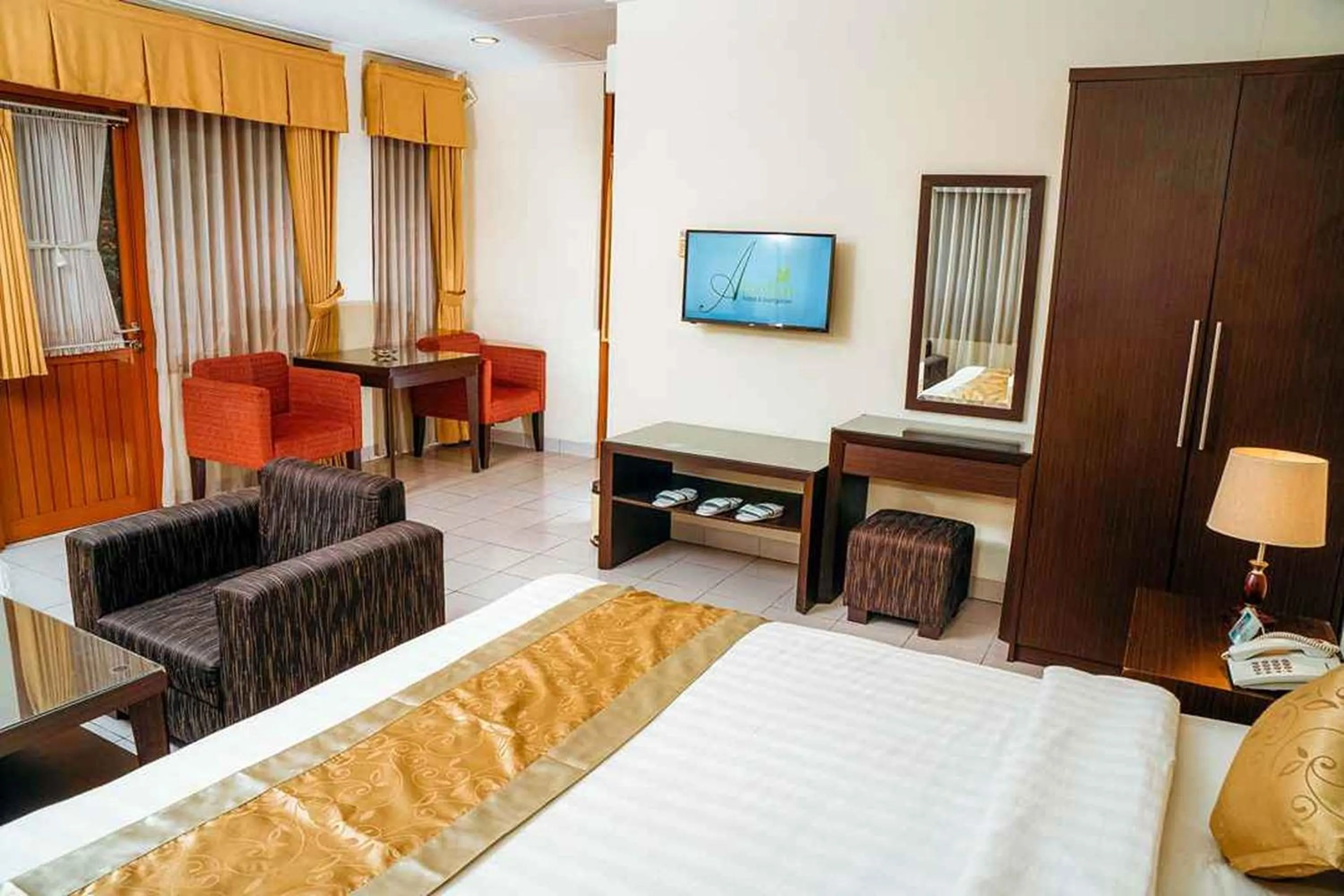 Bedroom, Bed in Ahadiat Hotel & Bungalow