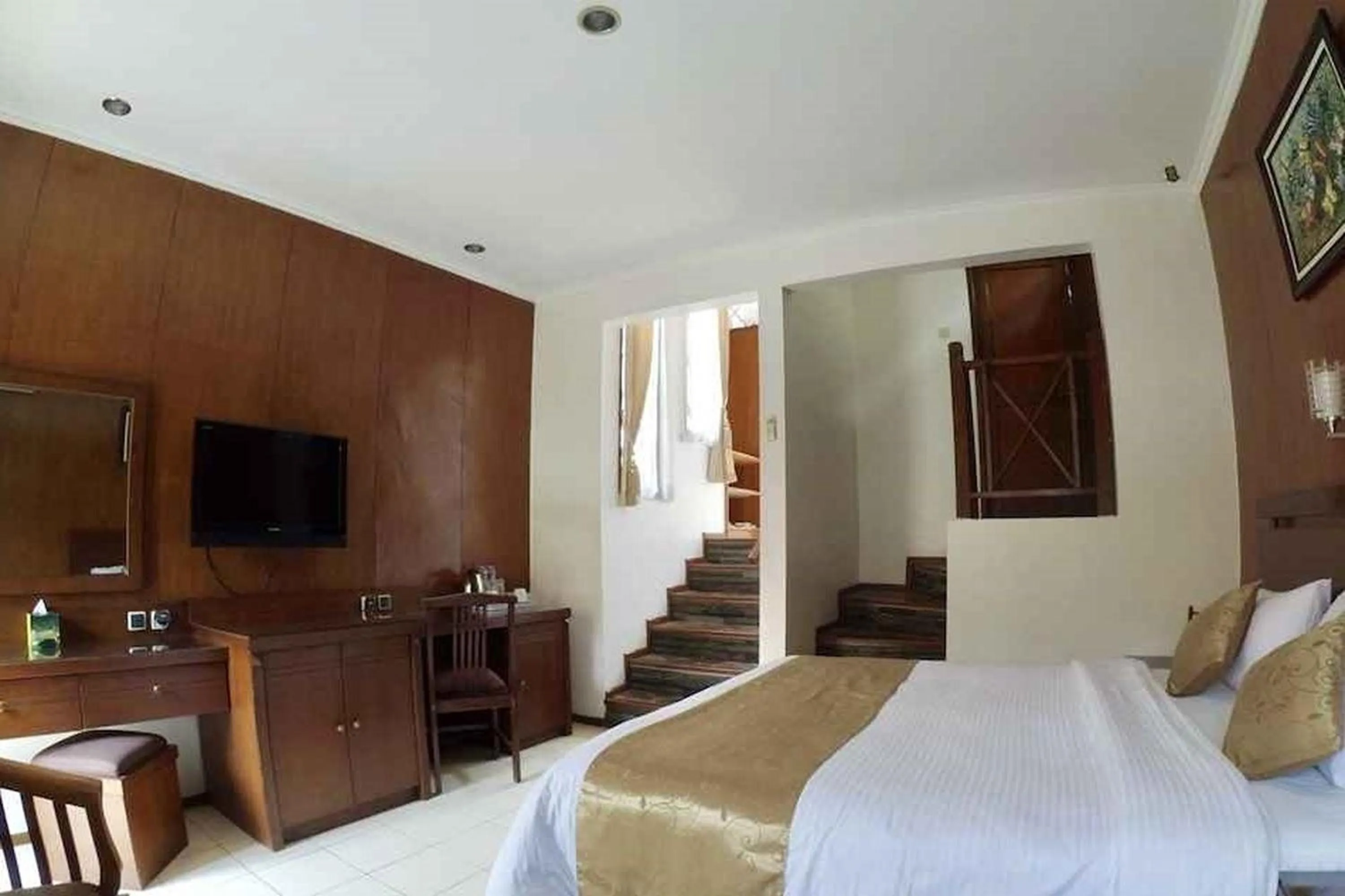 Bed in Ahadiat Hotel & Bungalow