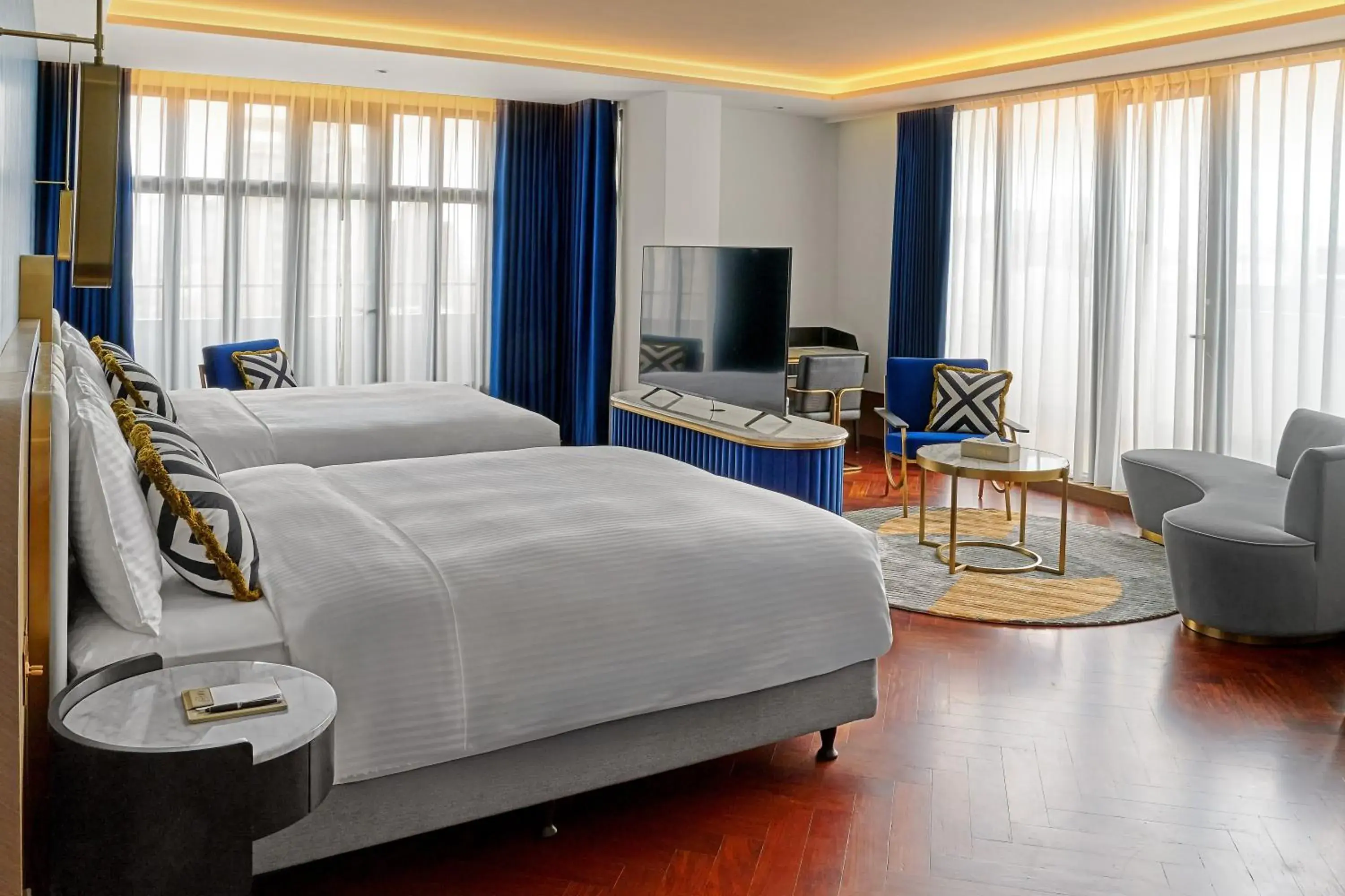 Deluxe Double or Twin Room with Balcony in OKU Hotel Deluxe Double or Twin Room with Balcony in OKU Hotel