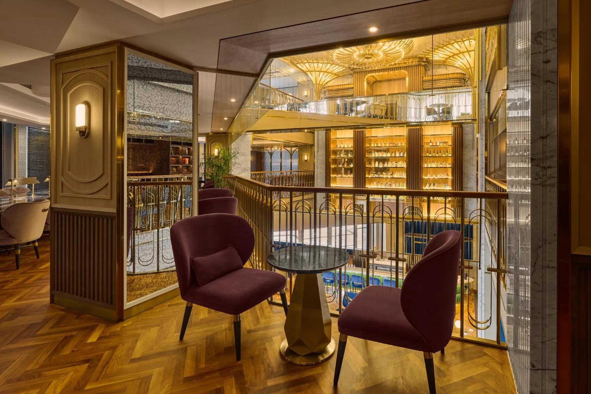 On site in OKU Hotel