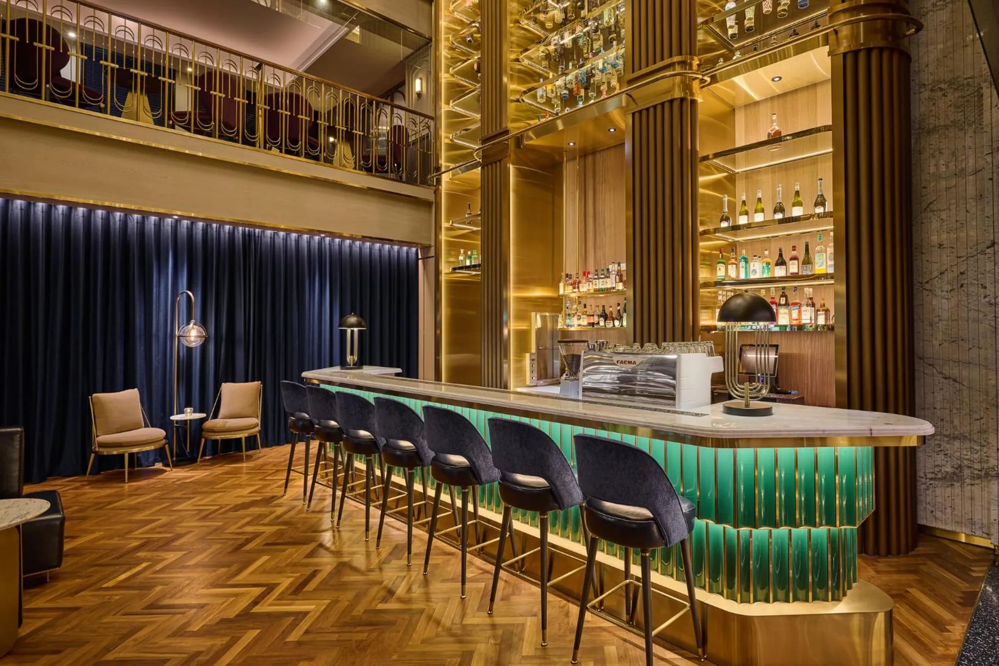 Lounge or bar in OKU Hotel