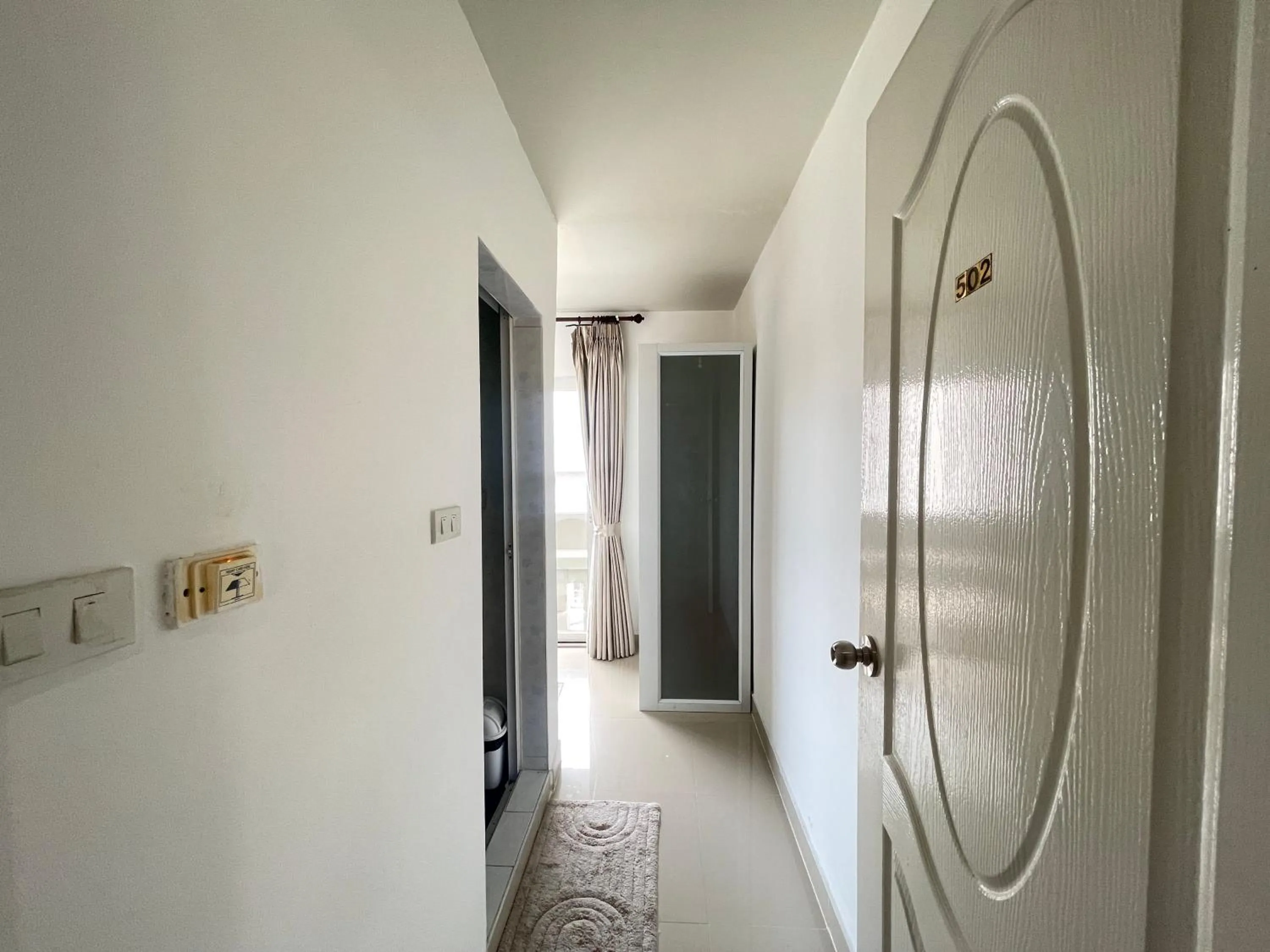 Bedroom in W-9 Hotel