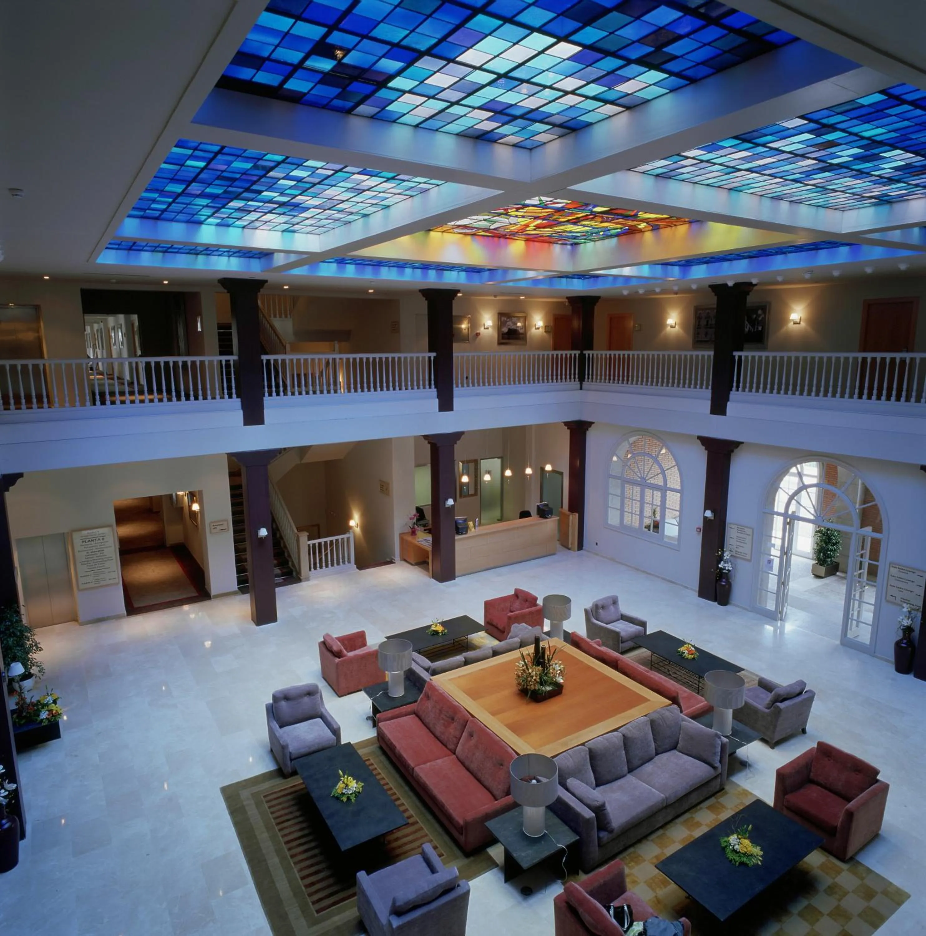 Lobby or reception in Parador de Vic-Sau