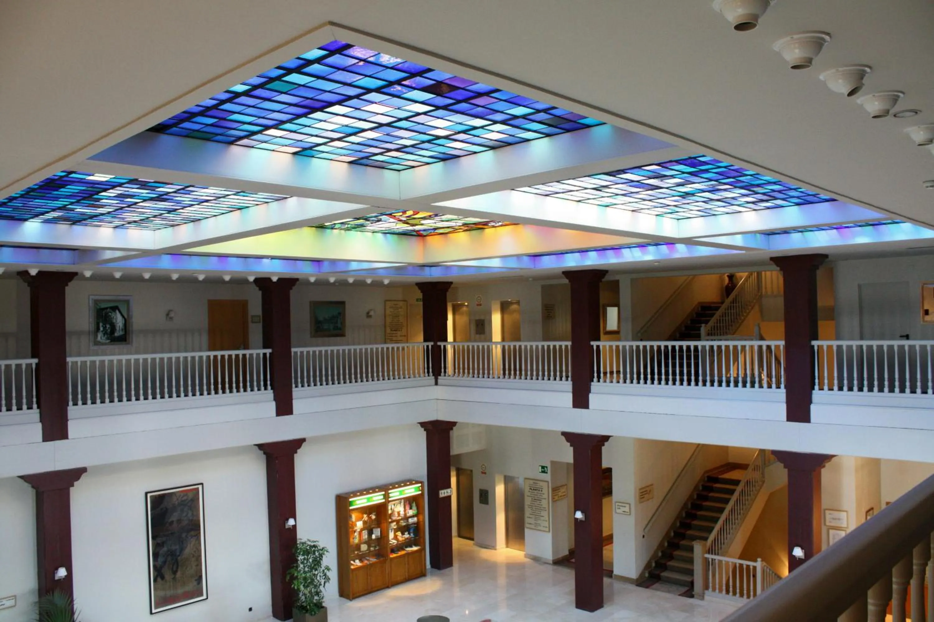 Lobby or reception in Parador de Vic-Sau