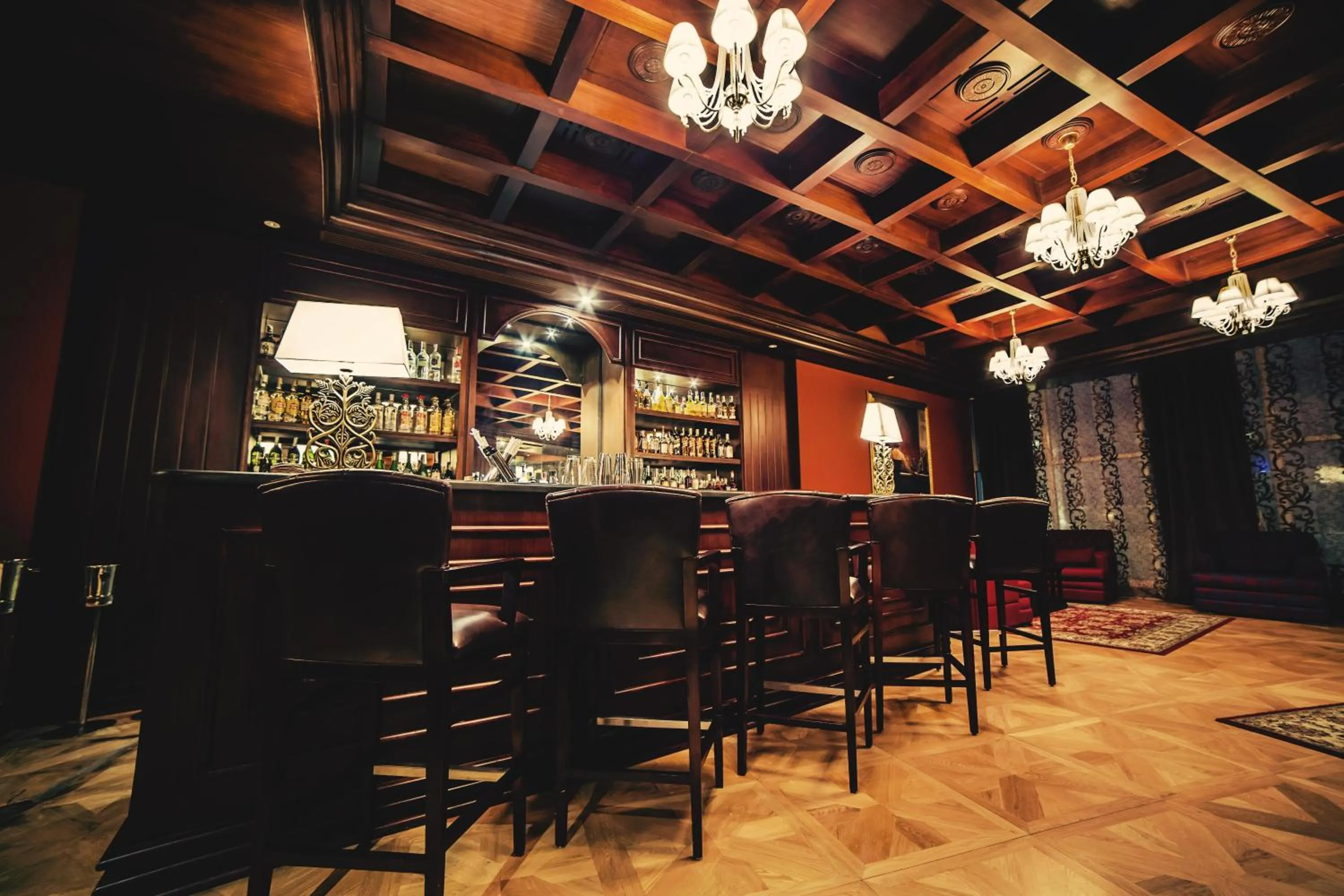 Lounge or bar in Royal Maxim Palace Kempinski Cairo