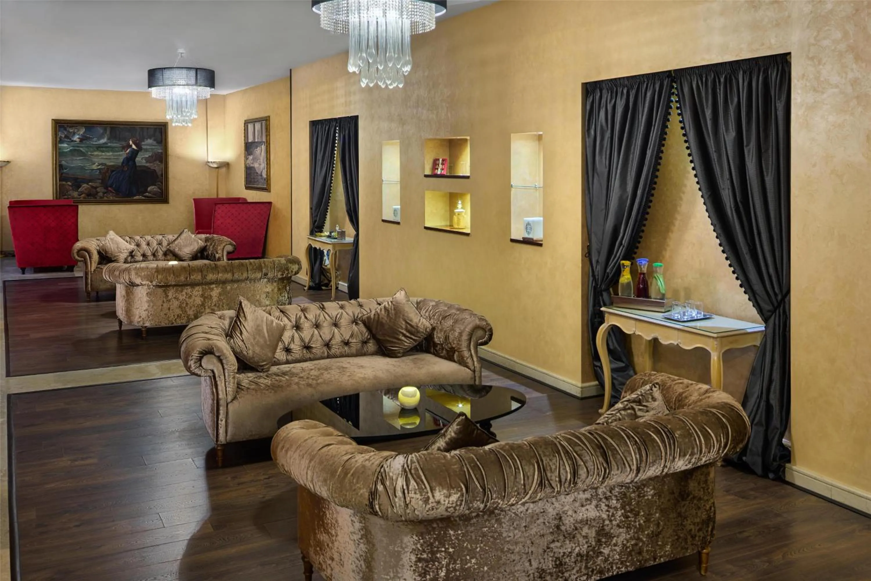 Lobby or reception in Royal Maxim Palace Kempinski Cairo