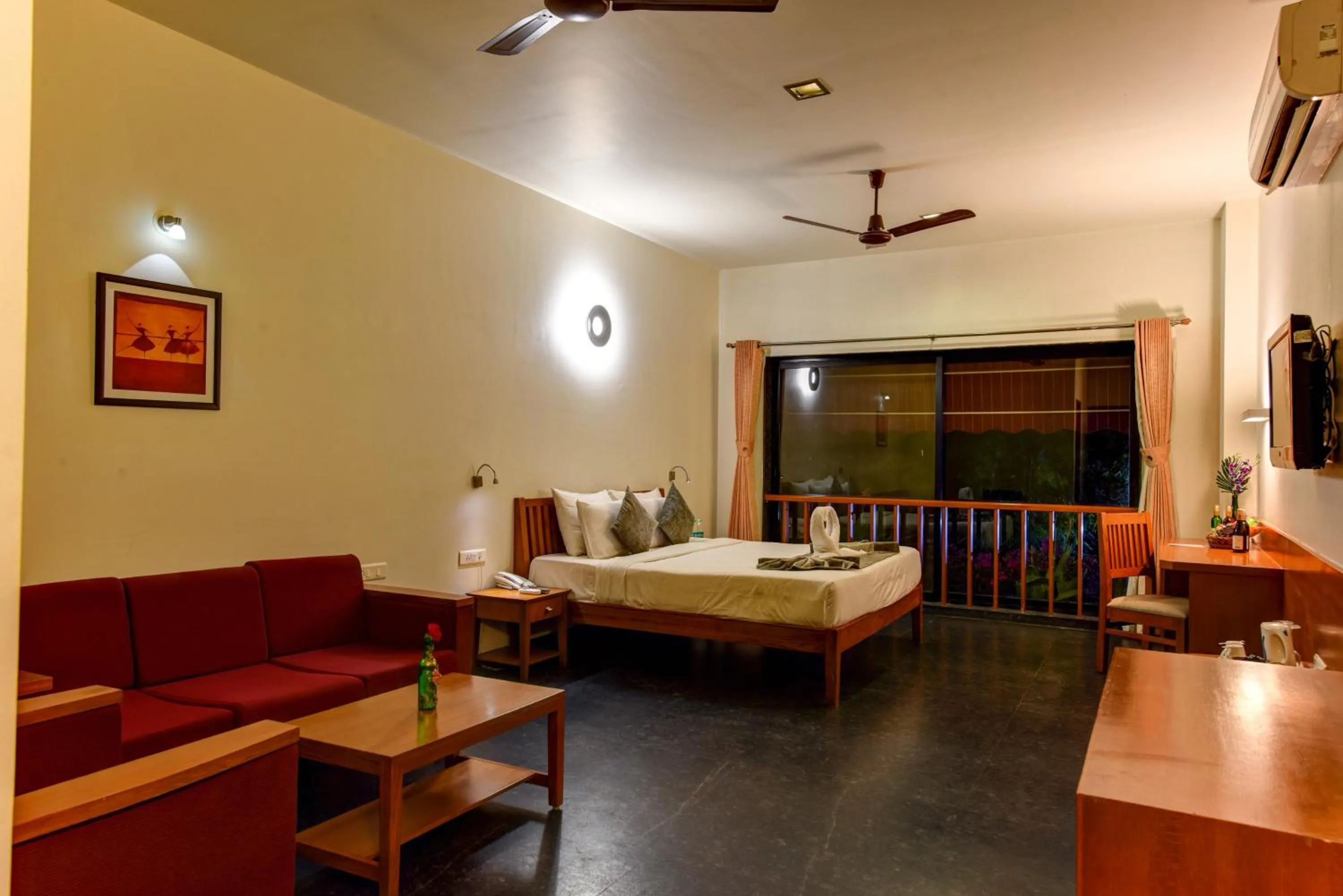 Photo of the whole room in Regenta Resort Soma Vine Village Nashik