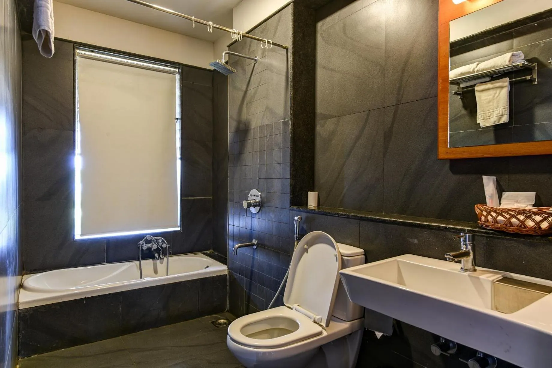 Toilet in Regenta Resort Soma Vine Village Nashik