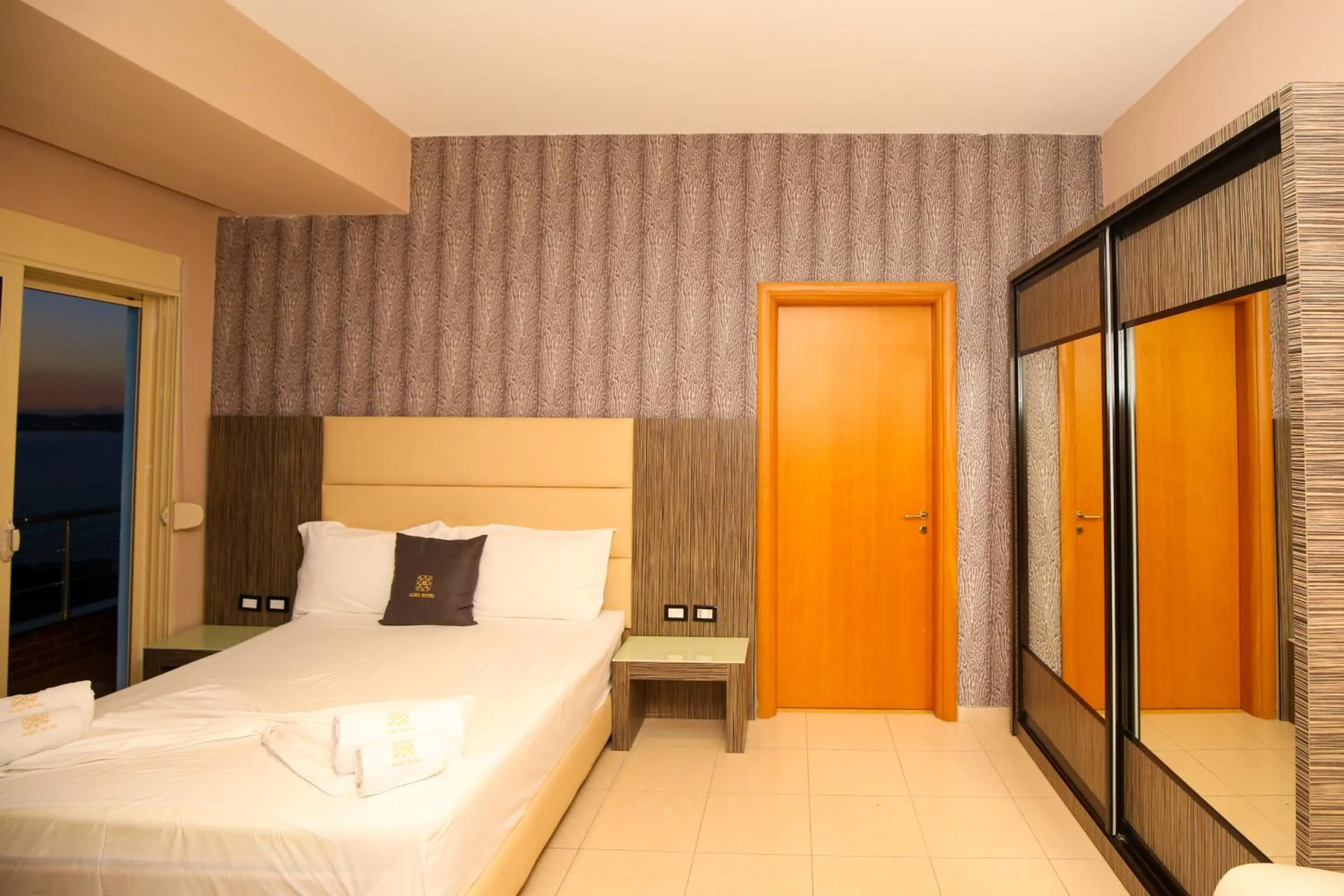 Bedroom in Aliko Hotel