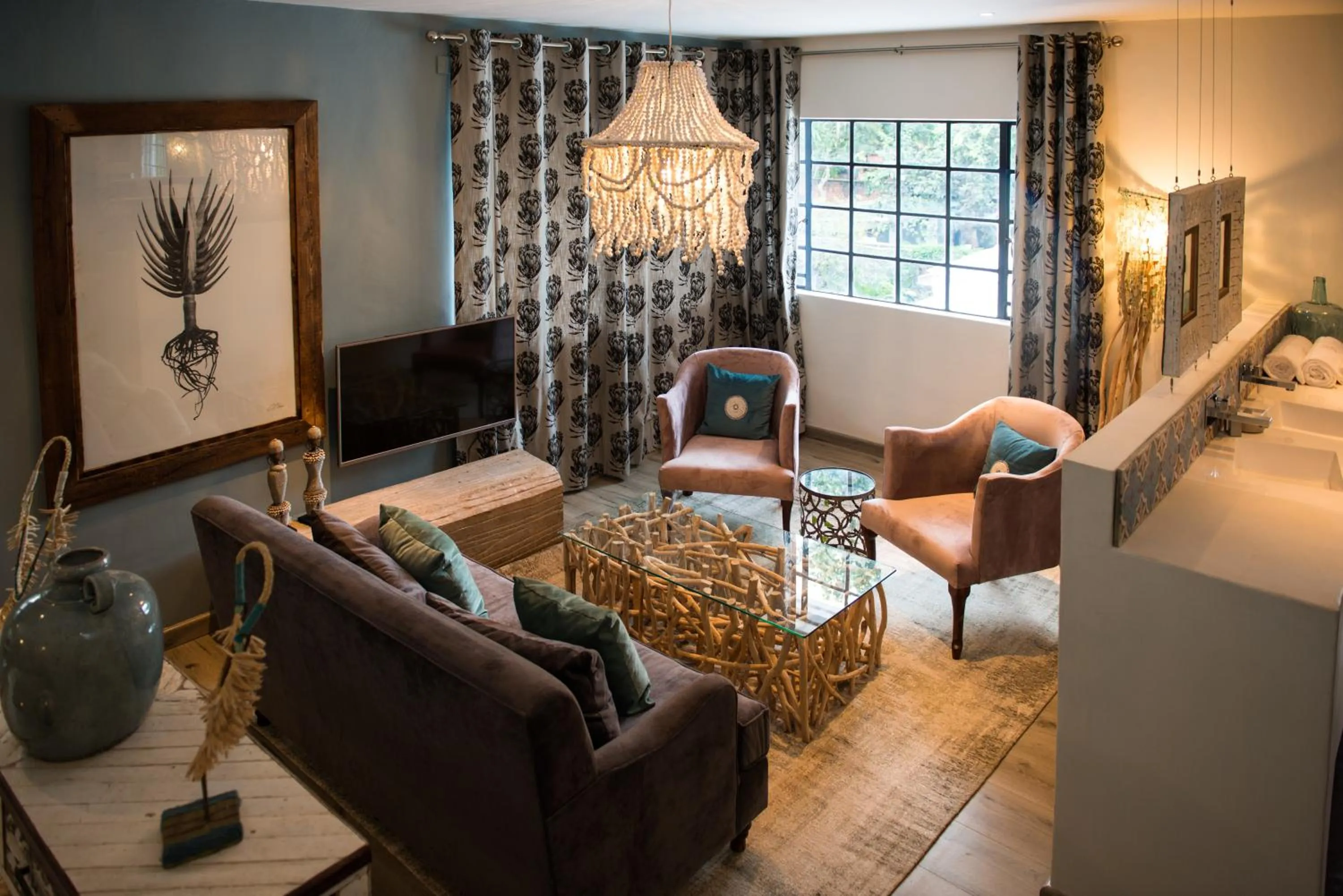 Seating area in Latitude 13 Degrees