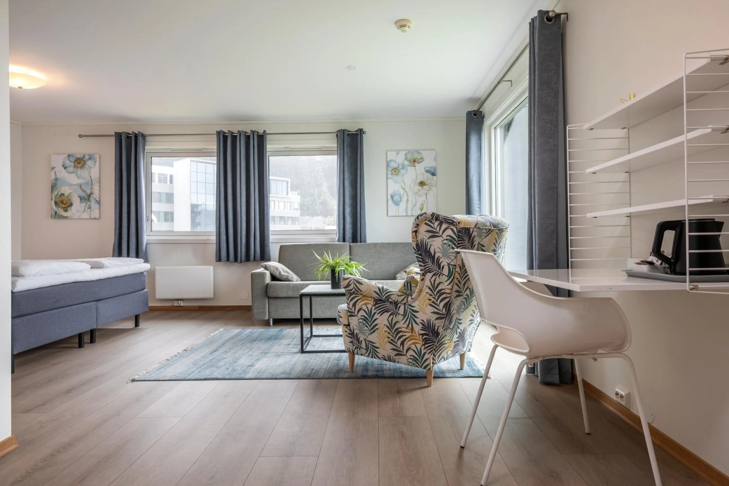 Seating area, Bed in Thon Partner Hotel Mo I Rana