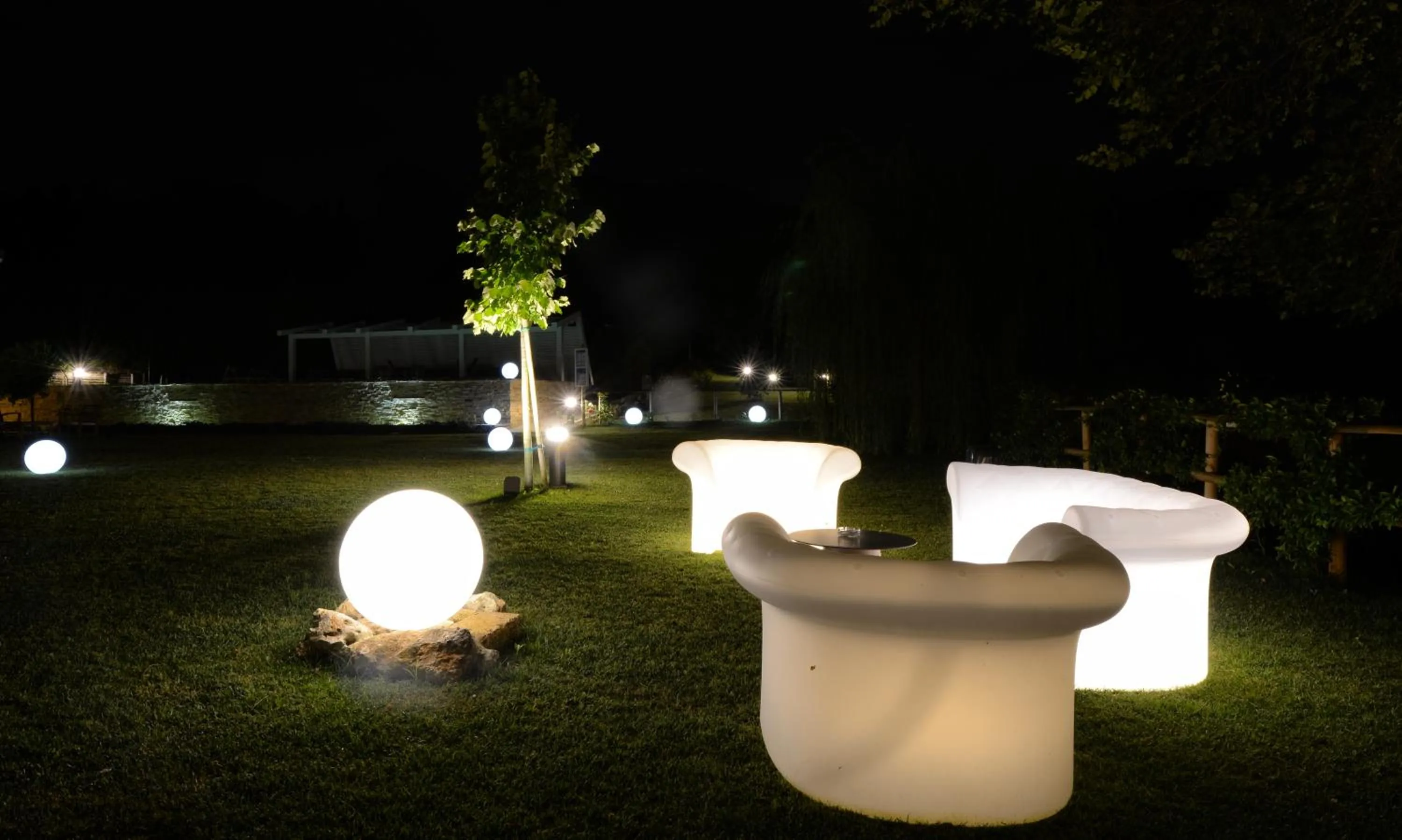 Garden in Resort Il Gallo Senone