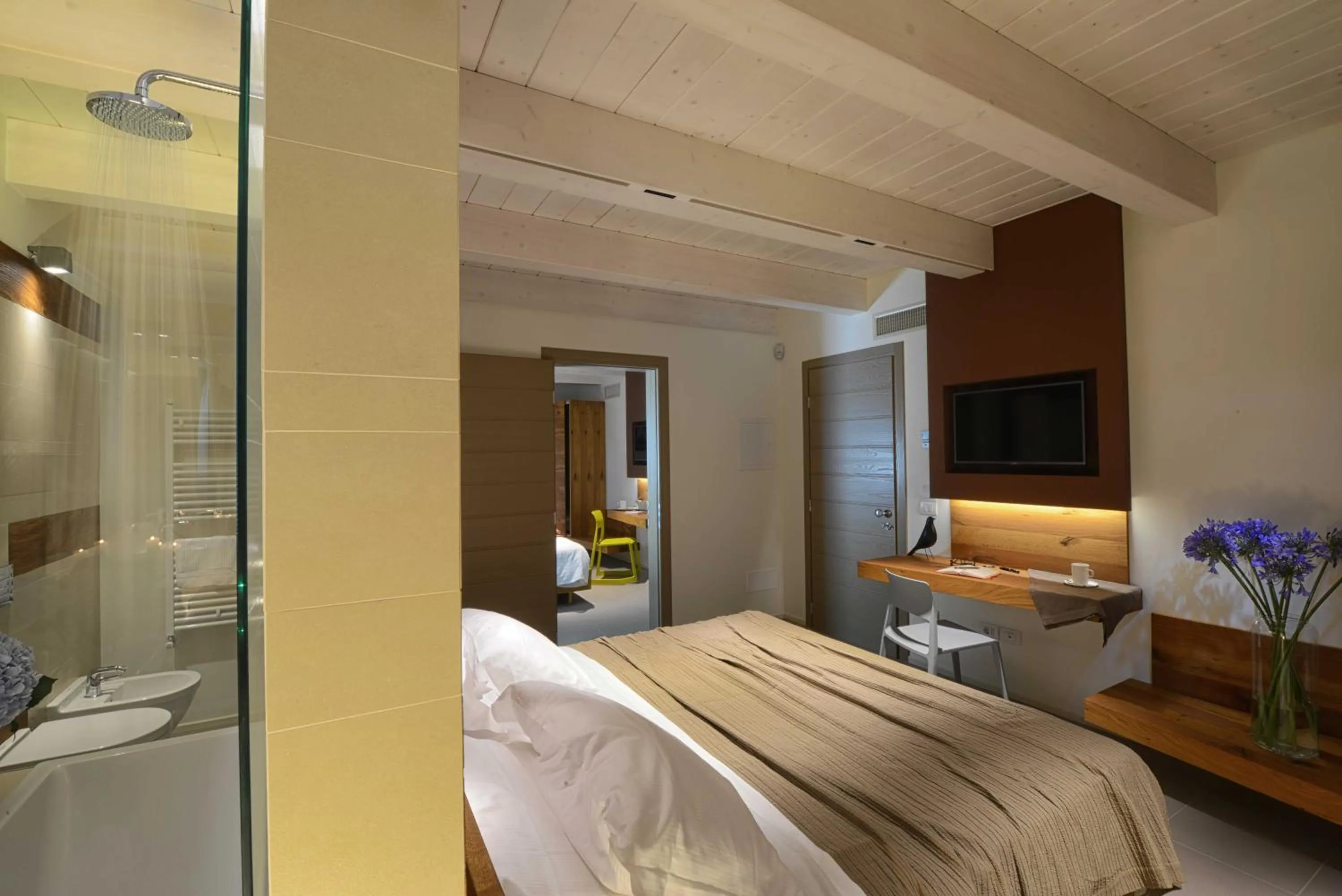 Bed in Resort Il Gallo Senone