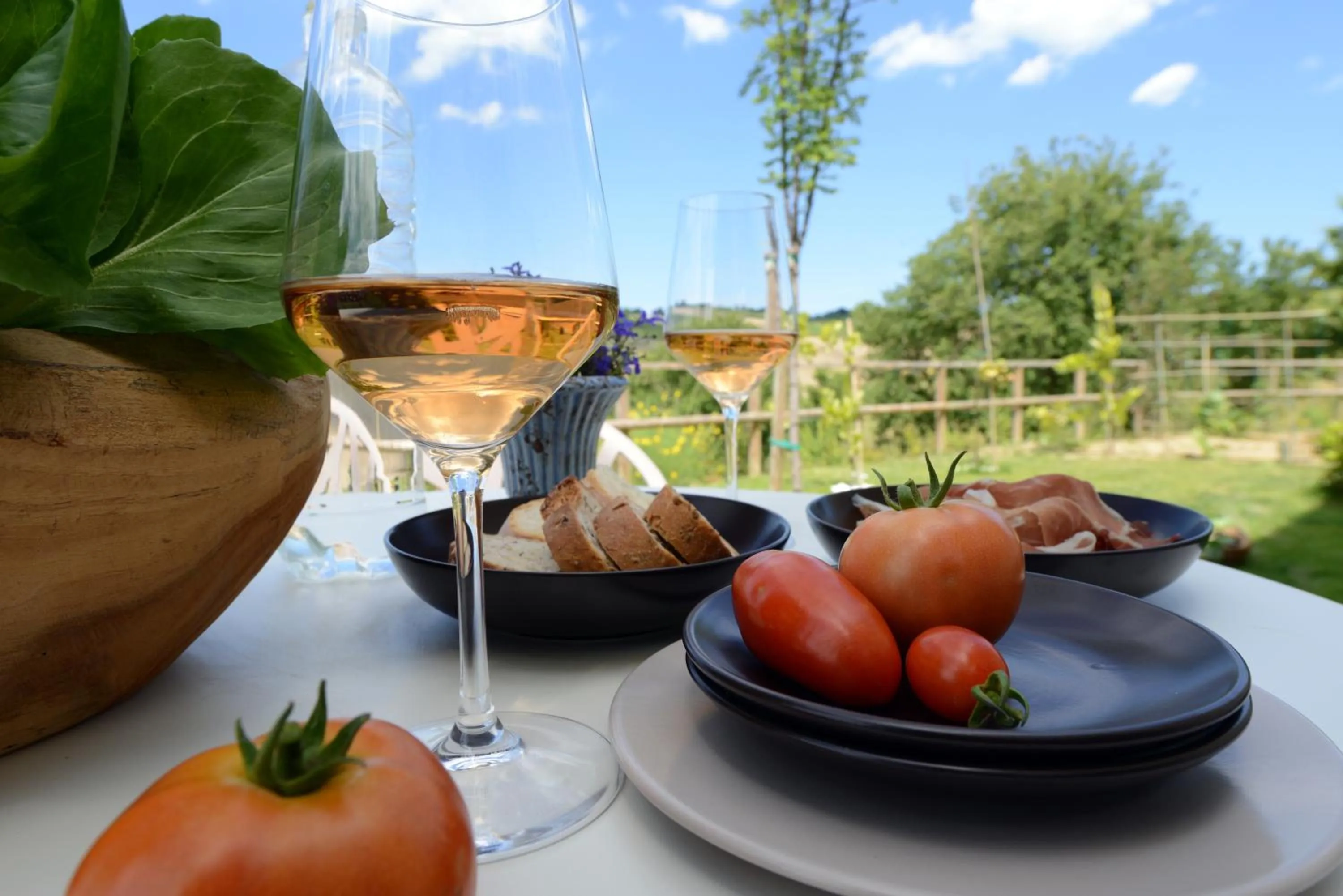 Food close-up in Resort Il Gallo Senone