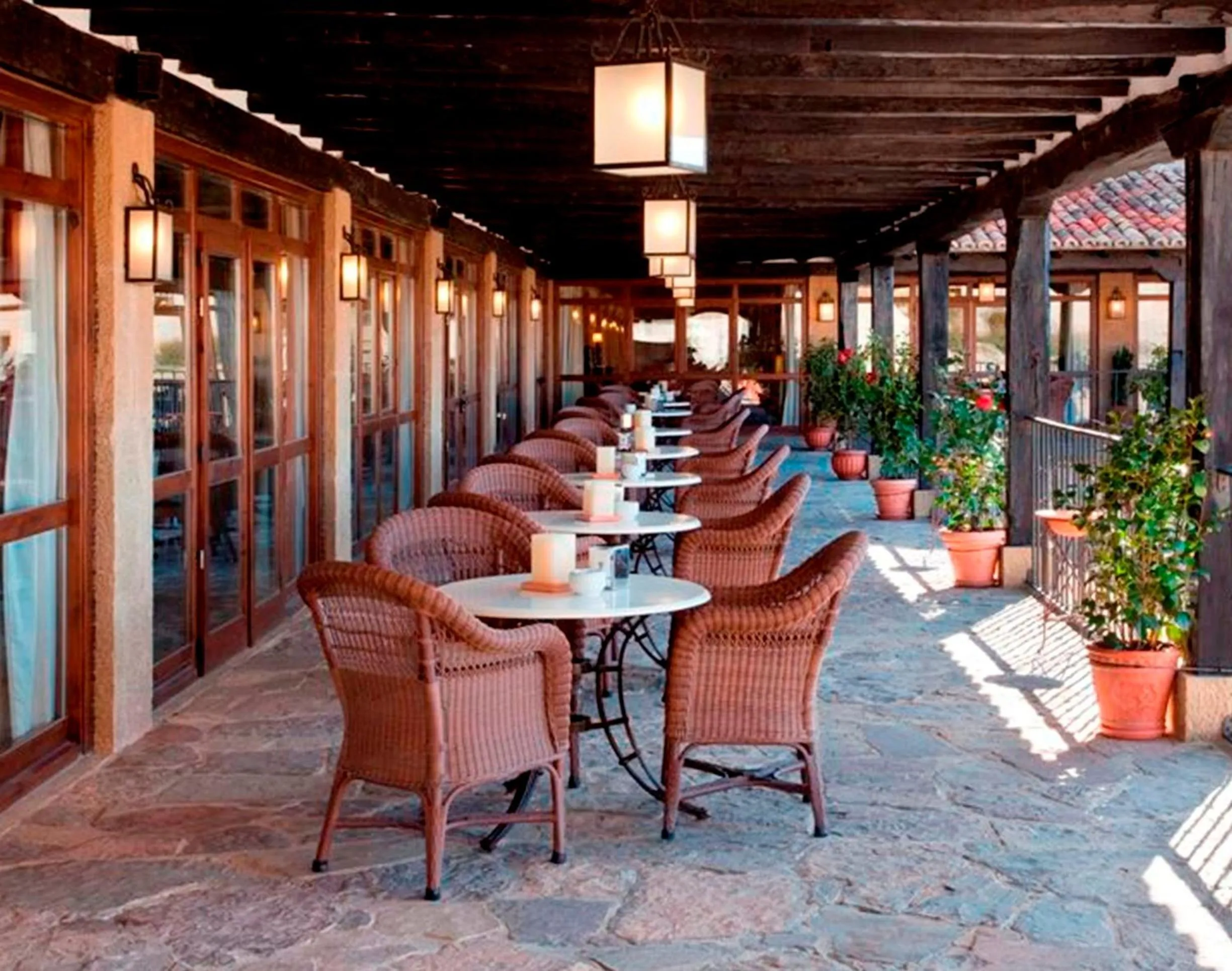 On site in Parador de Sos del Rey Católico