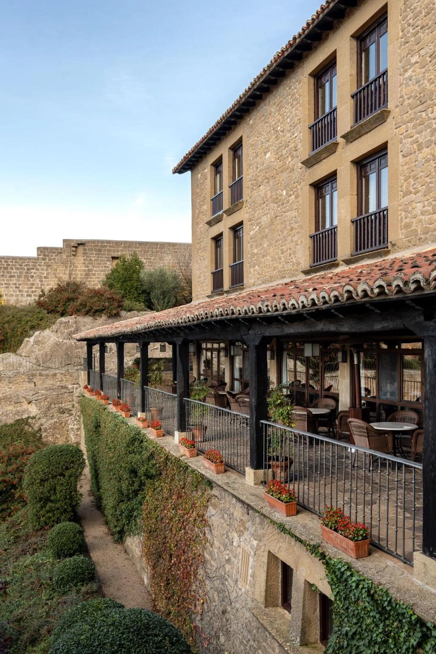 Balcony/Terrace in Parador de Sos del Rey Católico