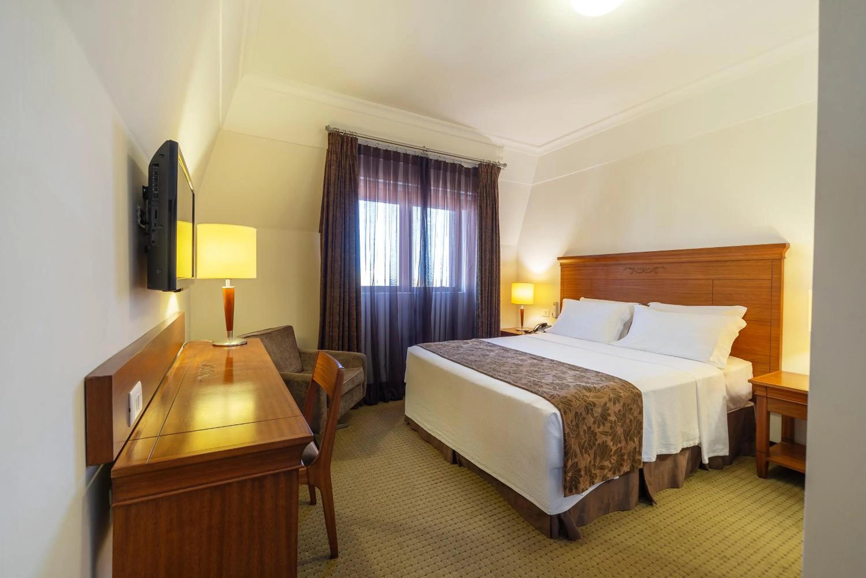 Bedroom, Bed in Hotel Laghetto Villa Moura