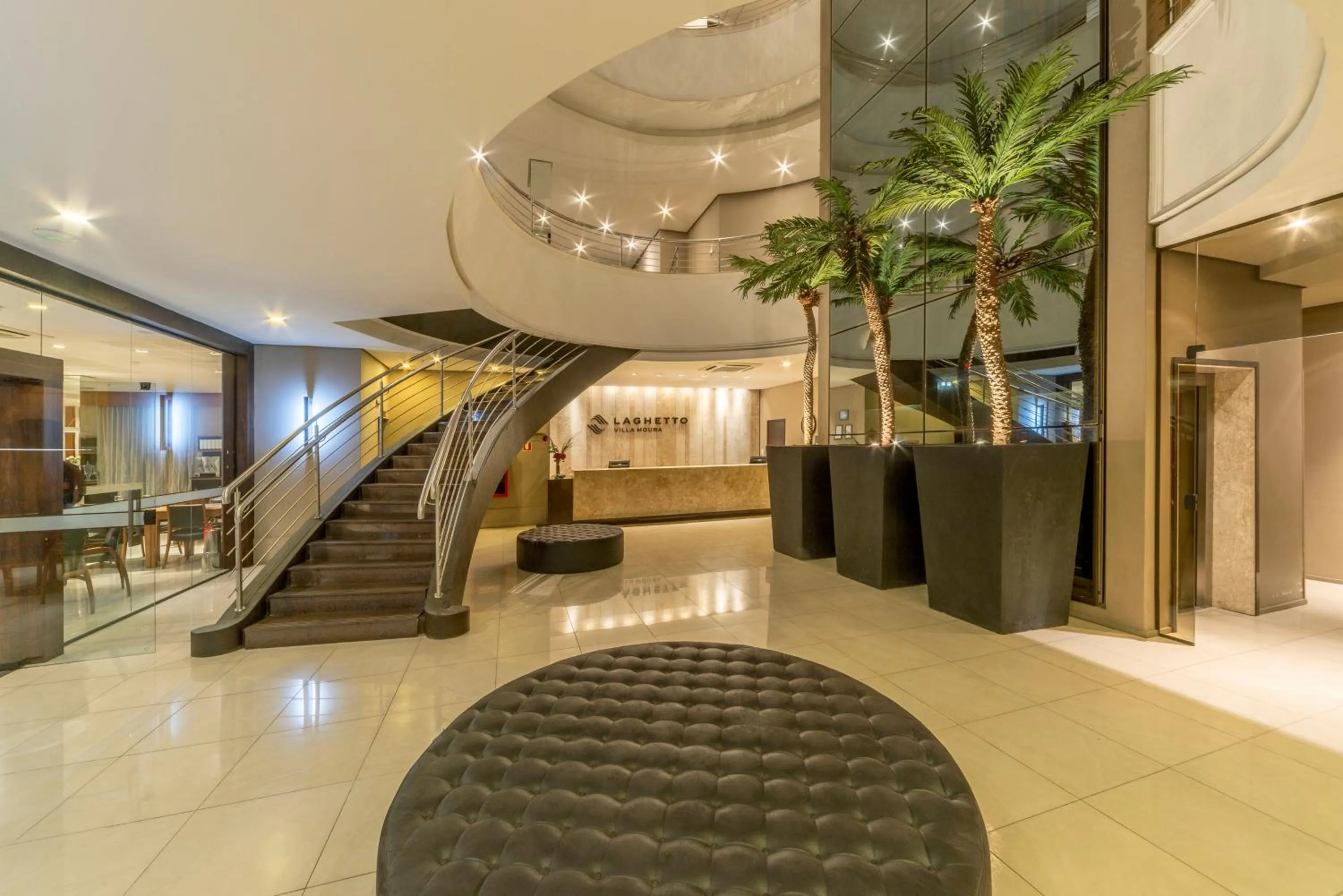 Lobby or reception in Hotel Laghetto Villa Moura