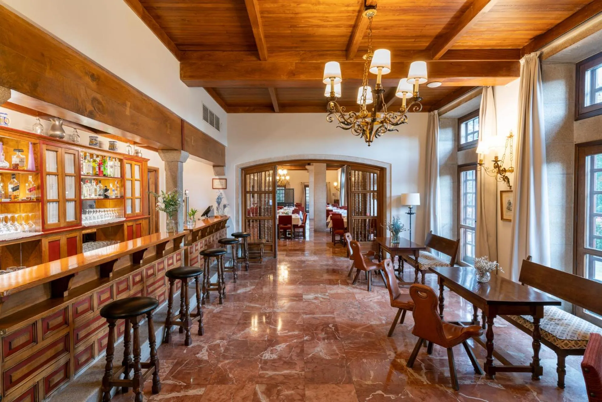 Lounge or bar in Parador de Verín