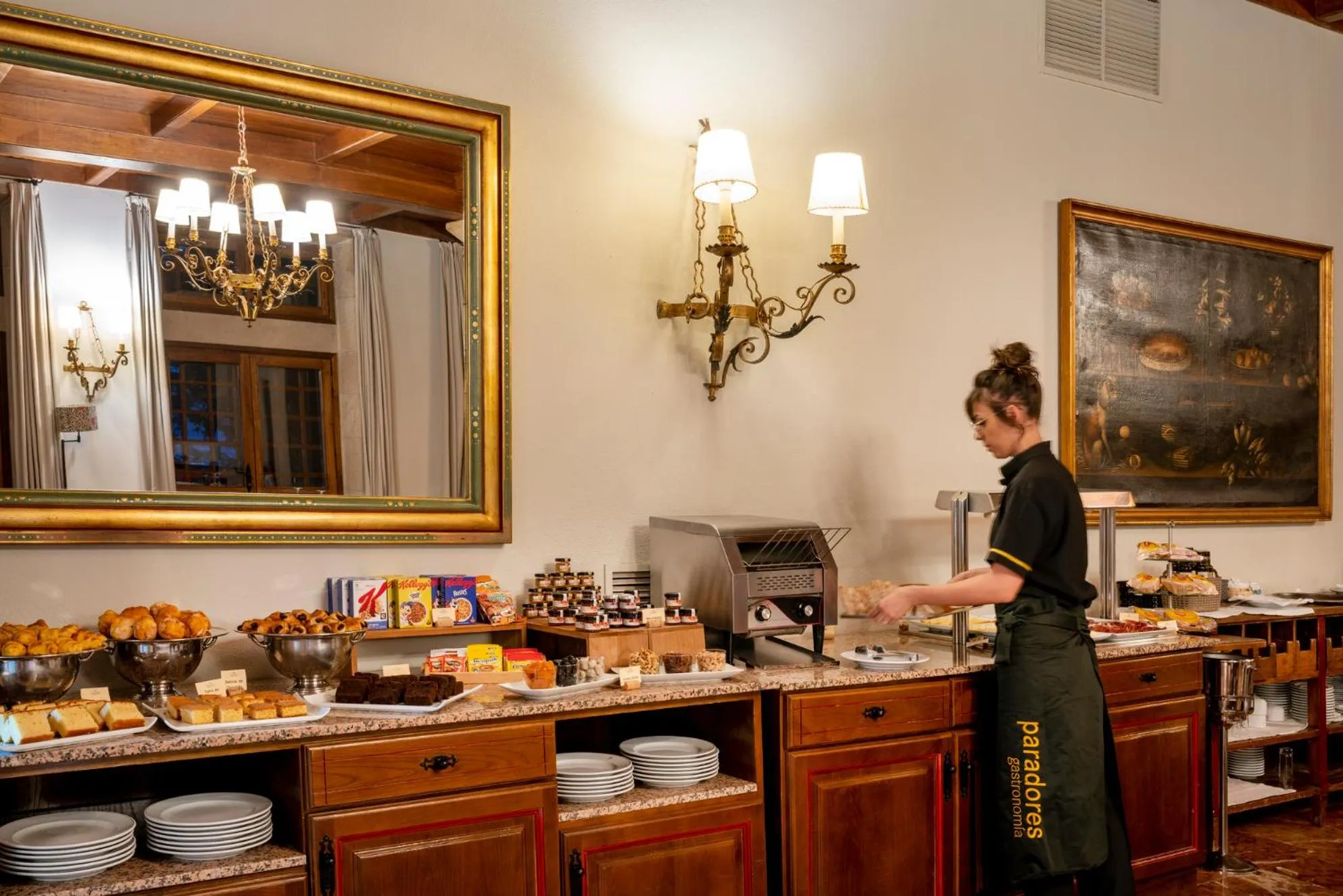 Breakfast in Parador de Verín
