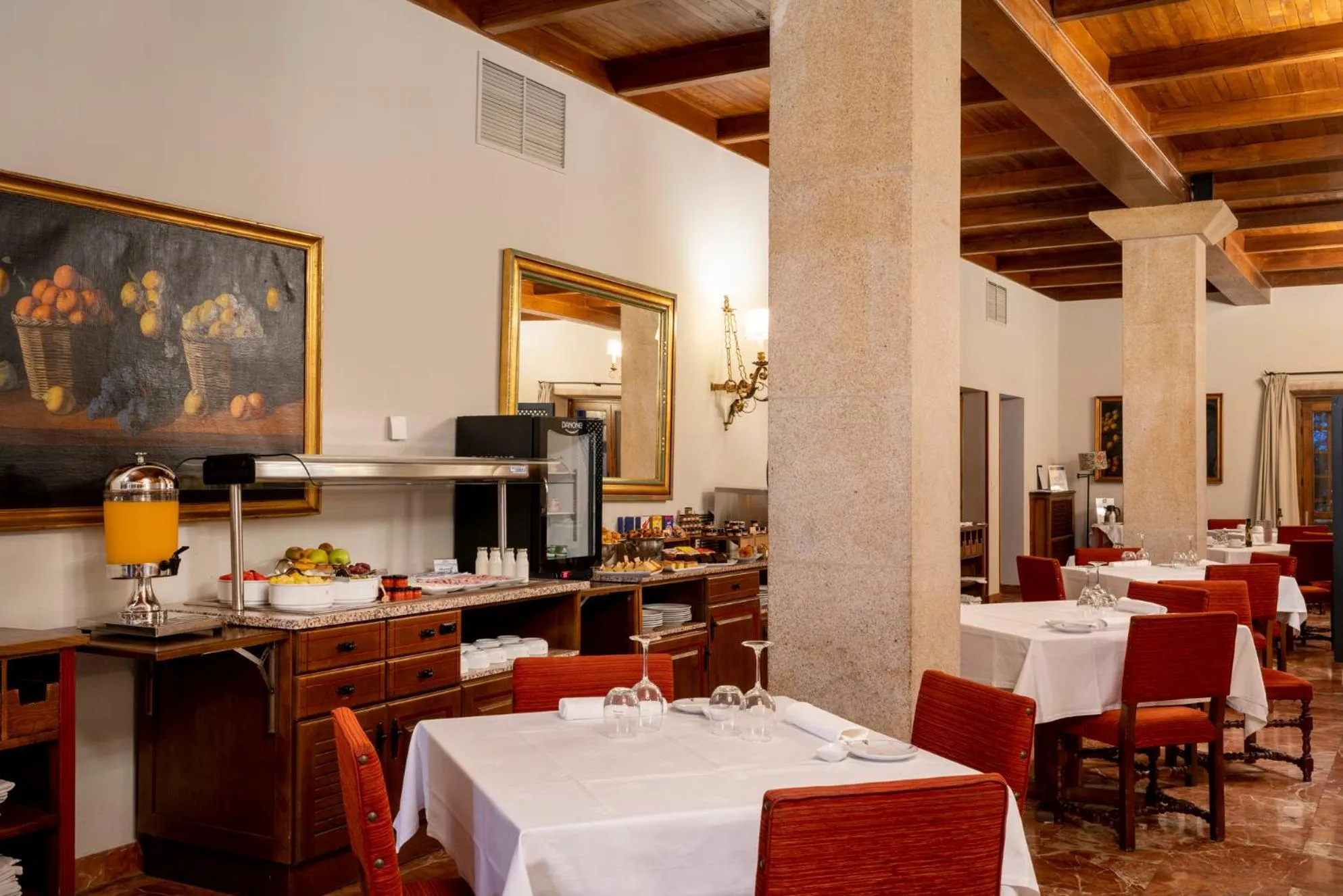 Breakfast in Parador de Verín