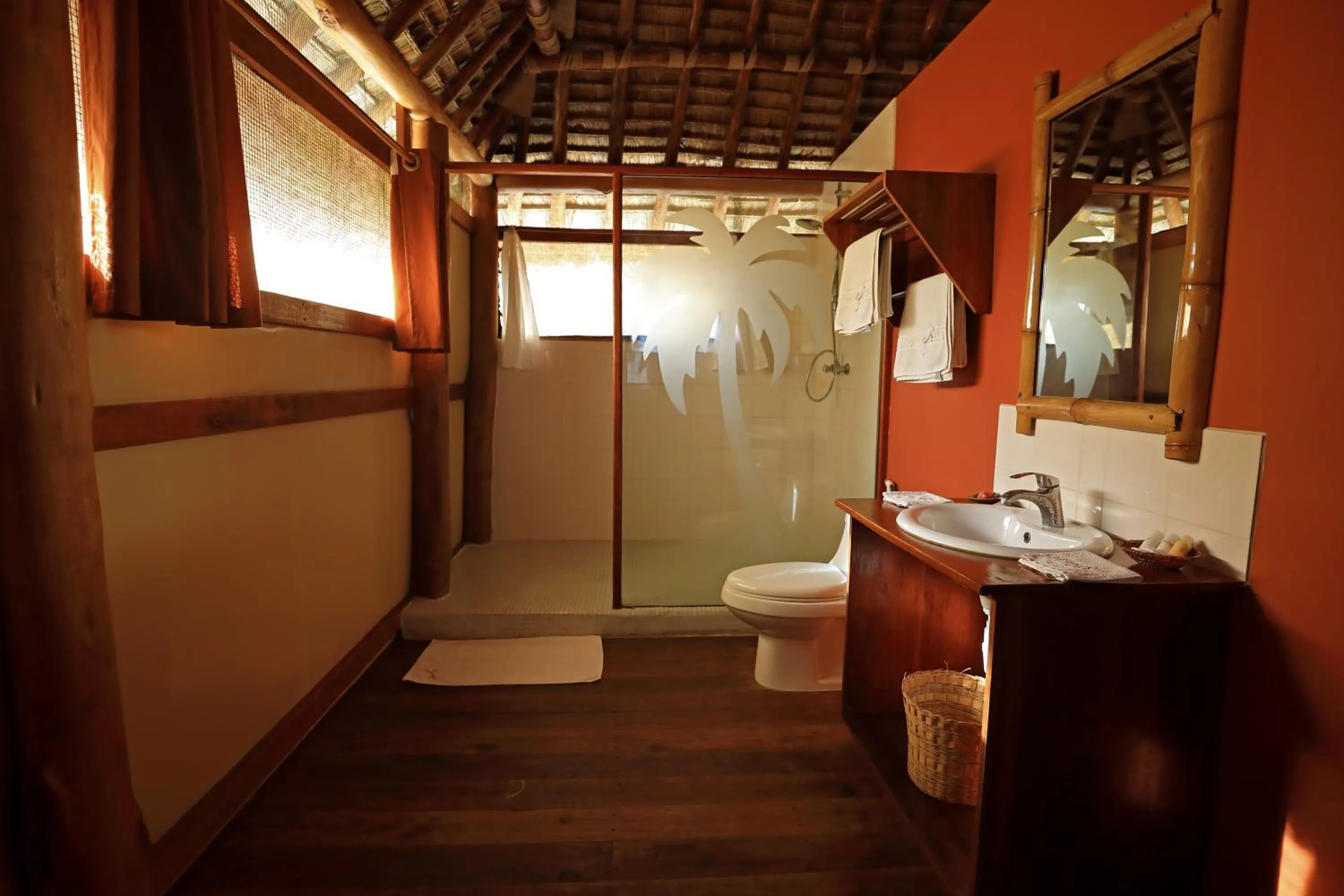 Bathroom in Barry's Beach Resort