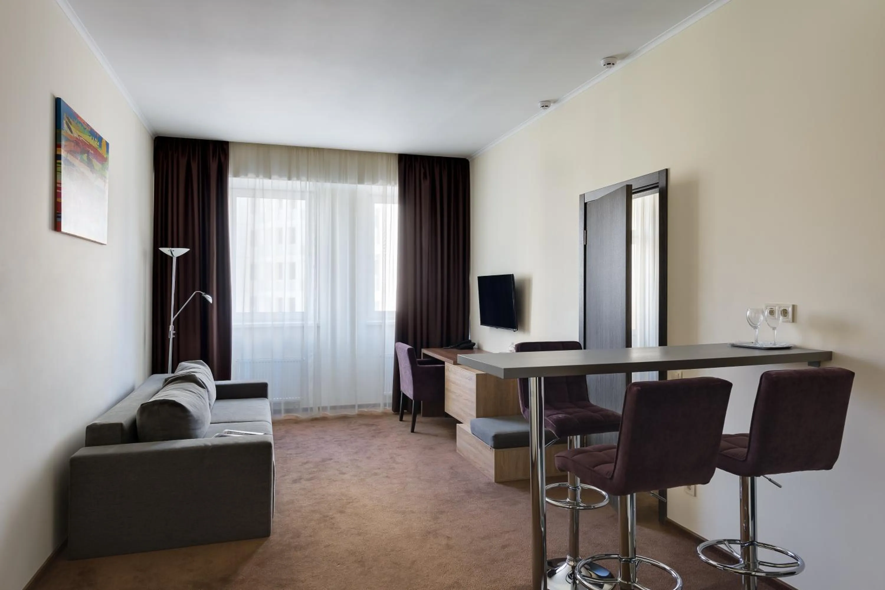 Living room in Twin Apart Hotel