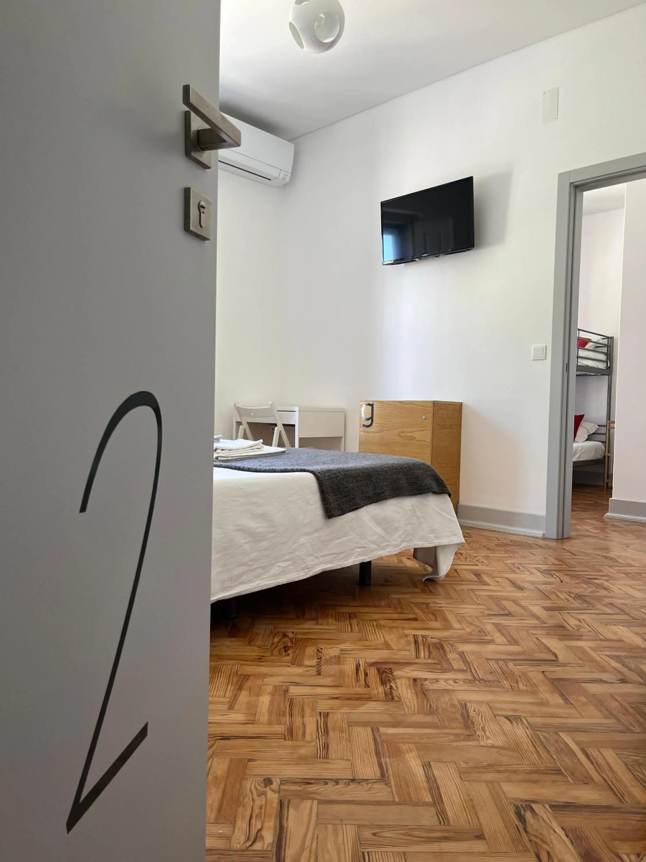 Photo of the whole room, Bed in Hostel Rossio Alcobaça