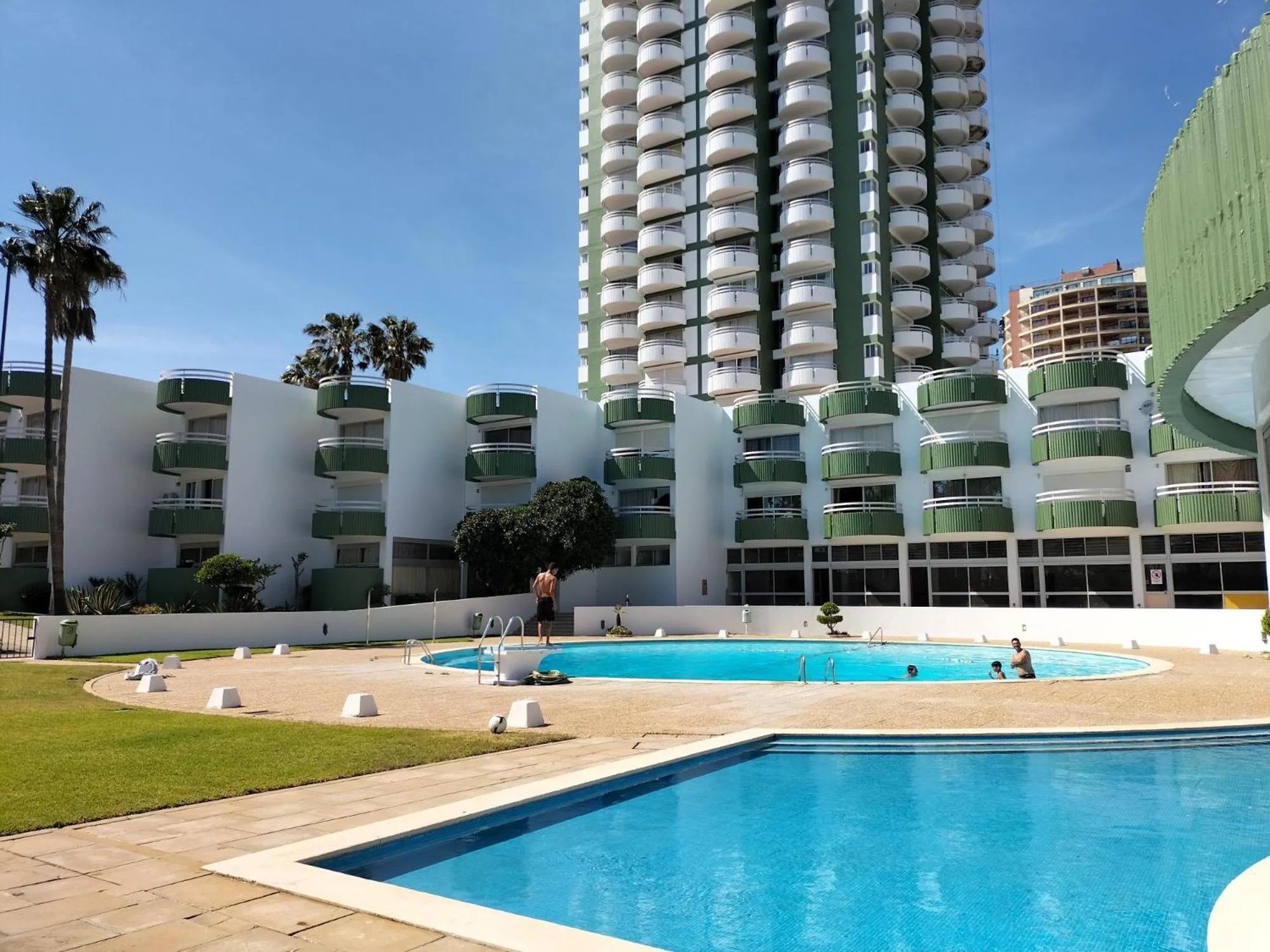 Property building in Torre Verde Balcony&Pool View Flat