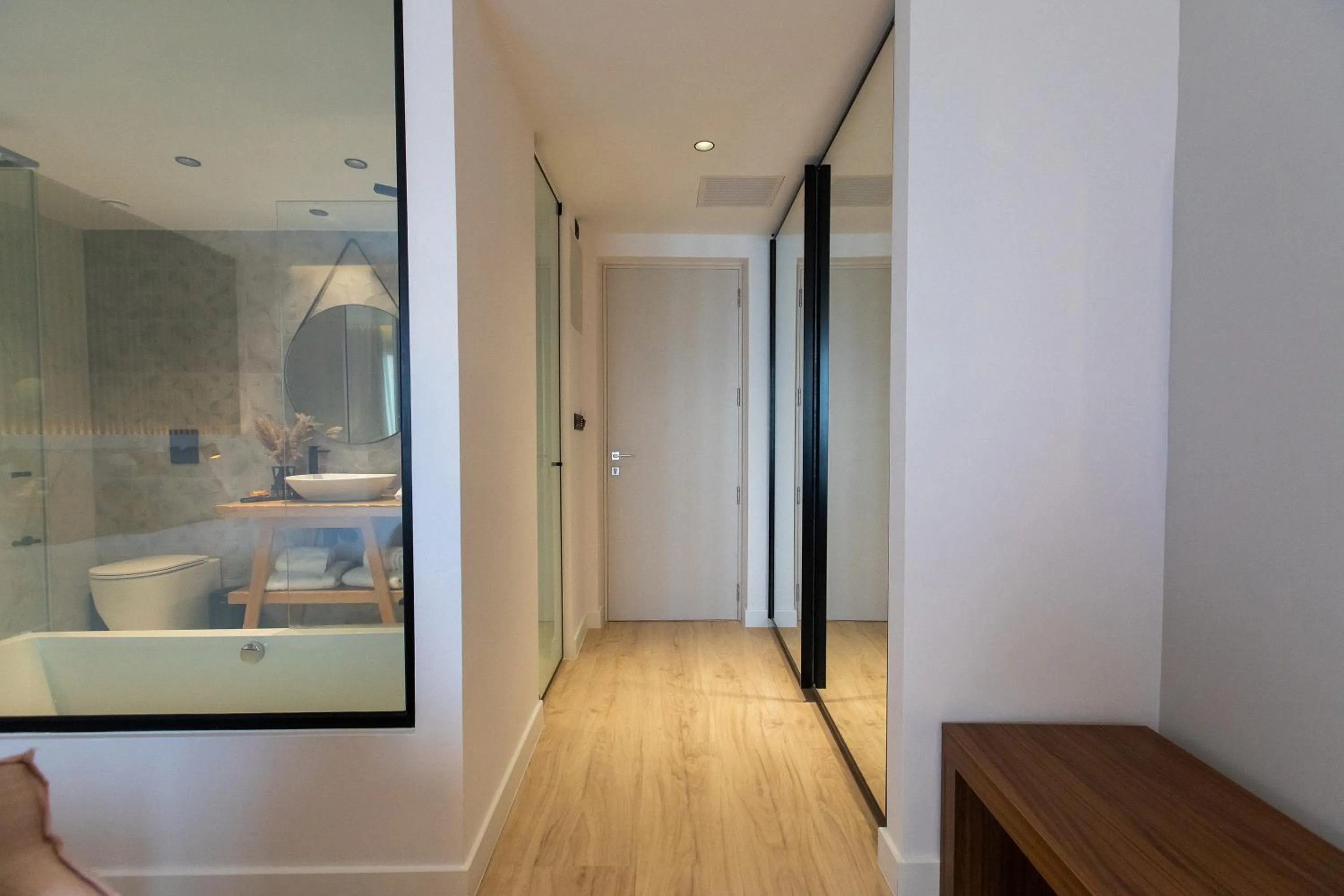 Bathroom in Old Port Hotel