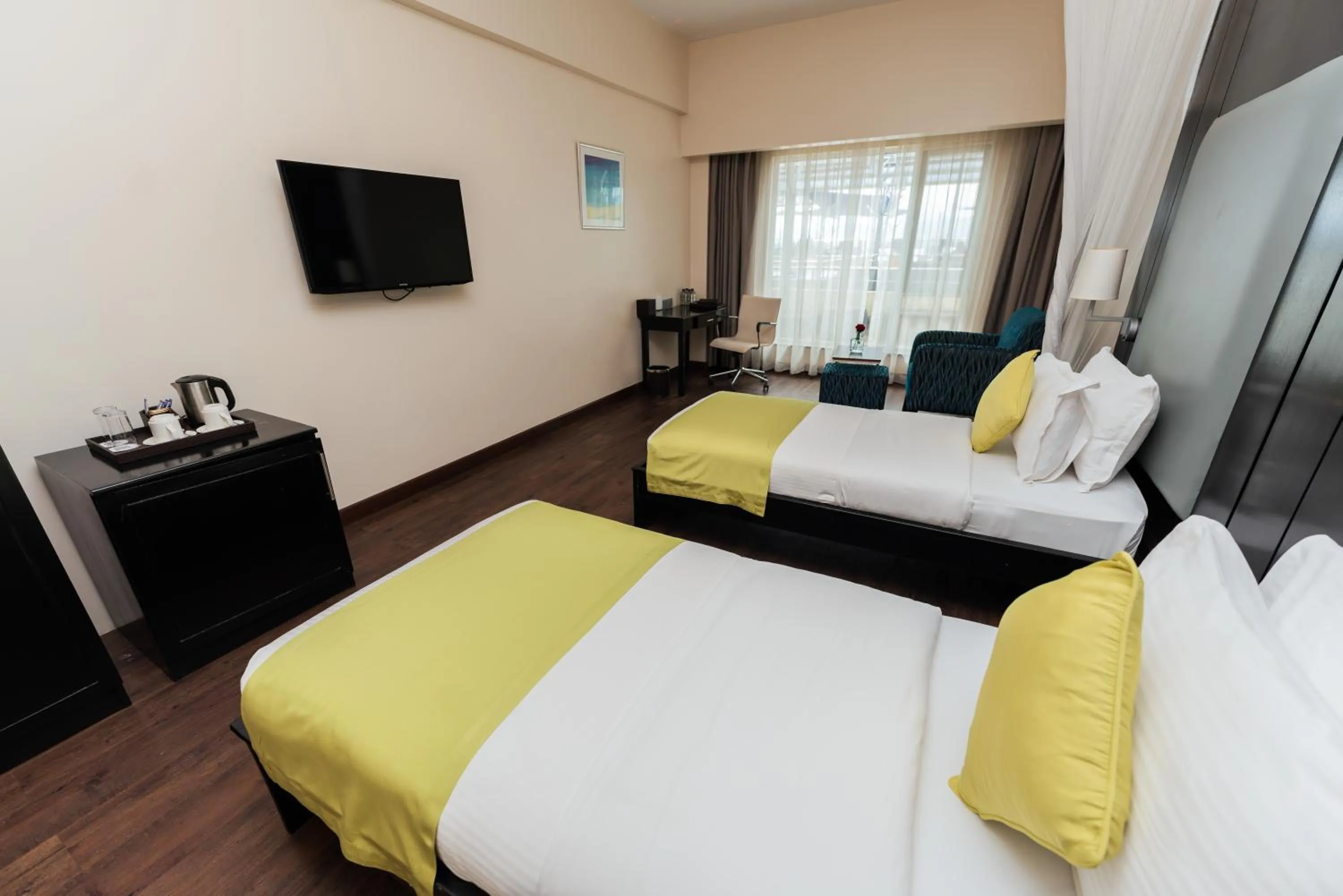 TV and multimedia, Bed in Acacia Premier Hotel