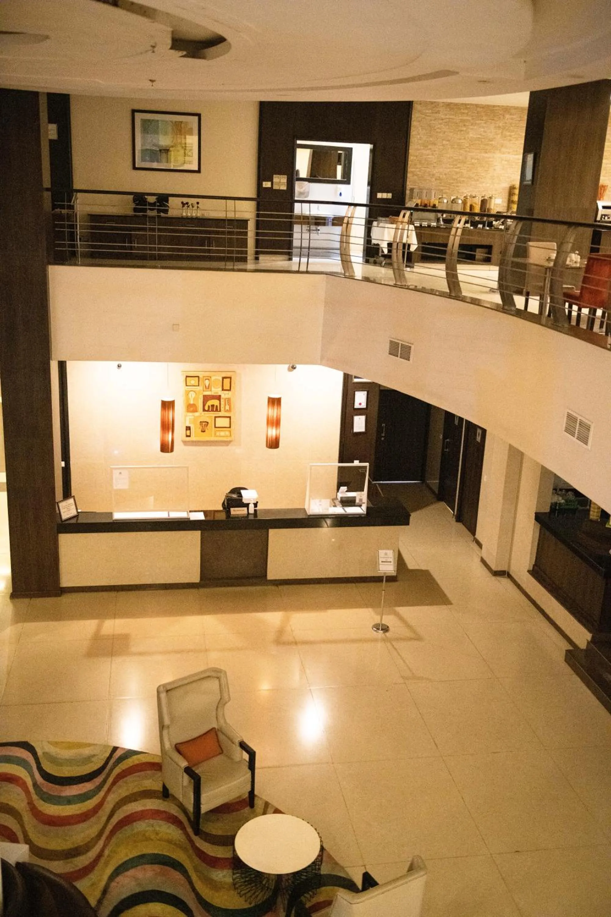 Seating area in Acacia Premier Hotel