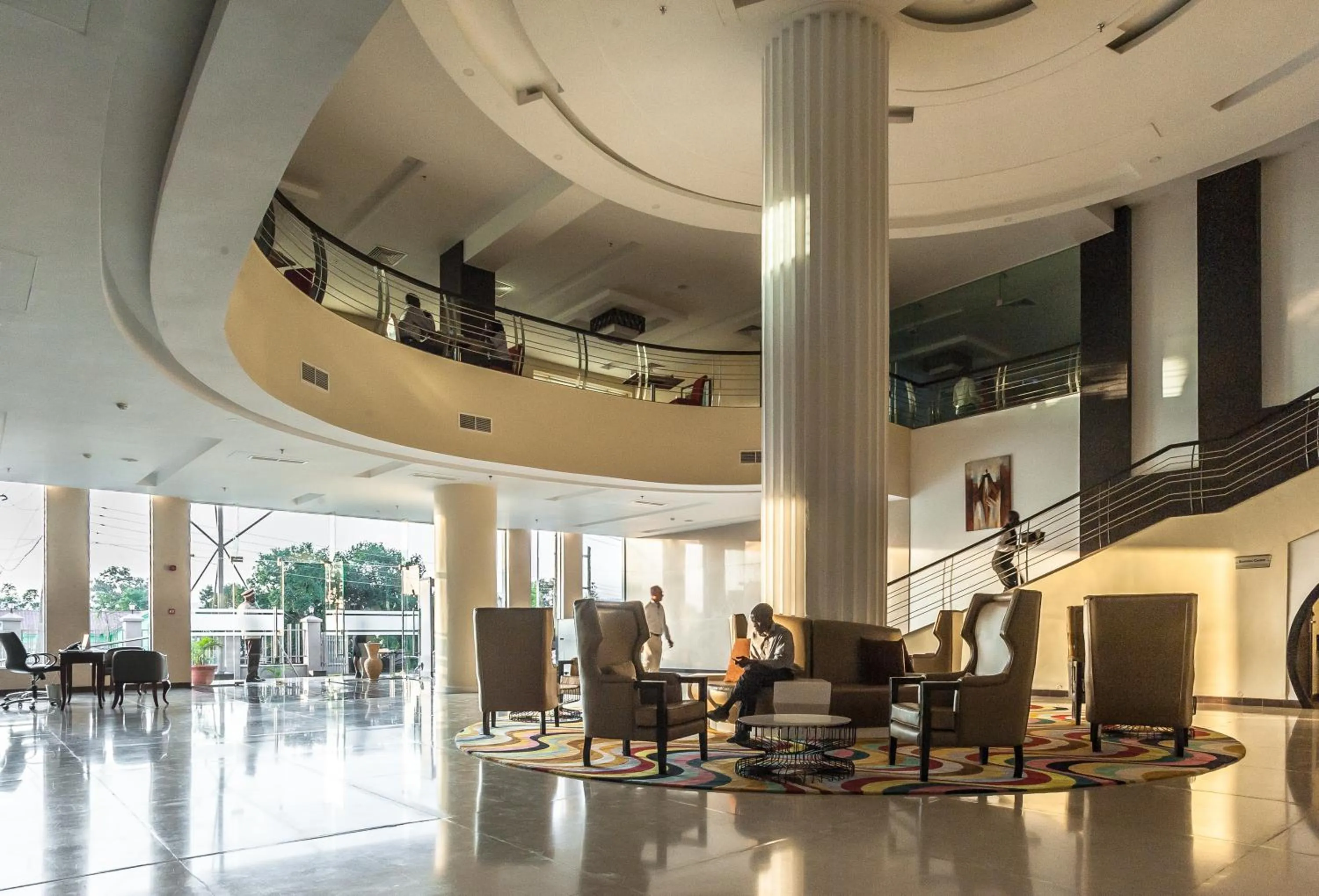 Lobby or reception in Acacia Premier Hotel