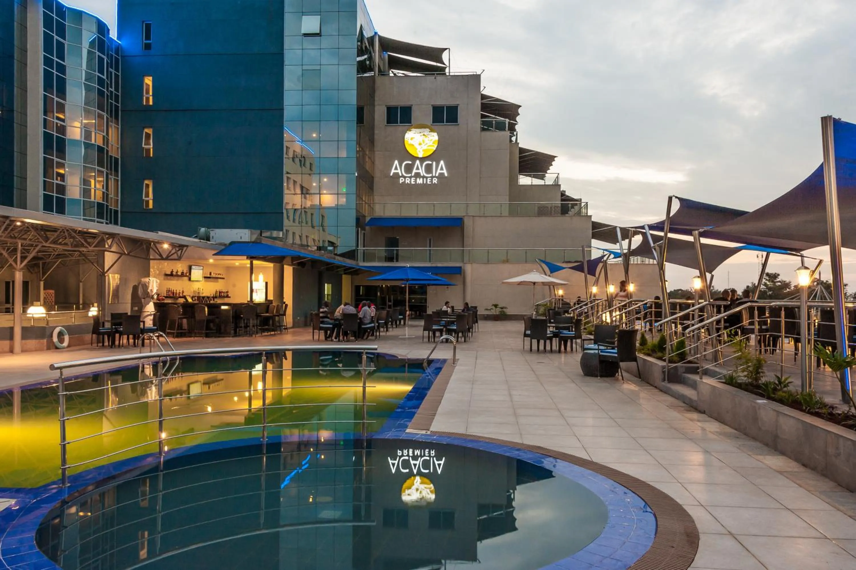 Property building in Acacia Premier Hotel