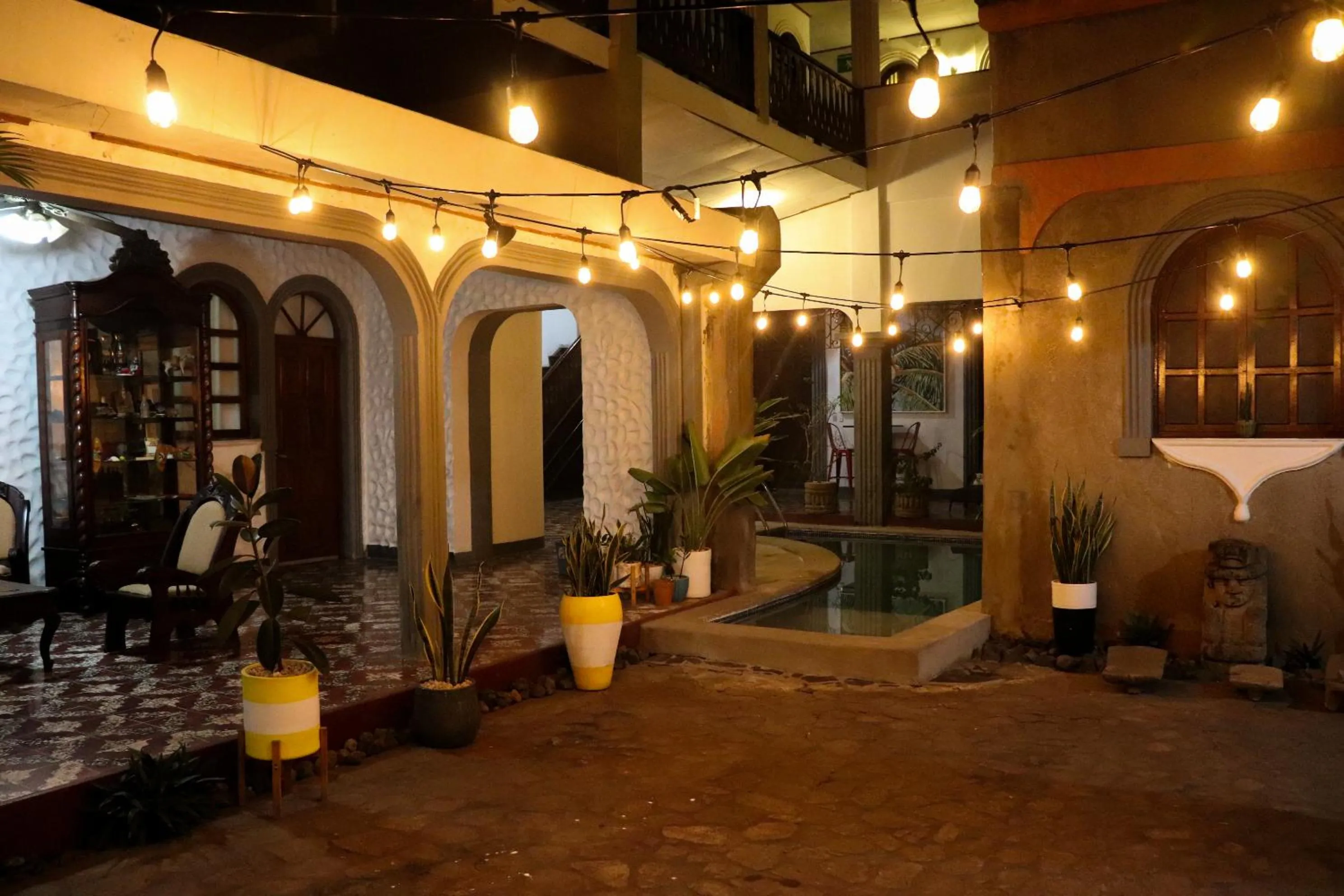 Property building in Hotel Los Balcones Leon