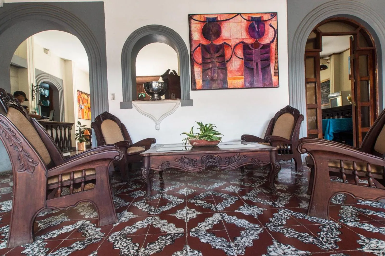 Property building in Hotel Los Balcones Leon